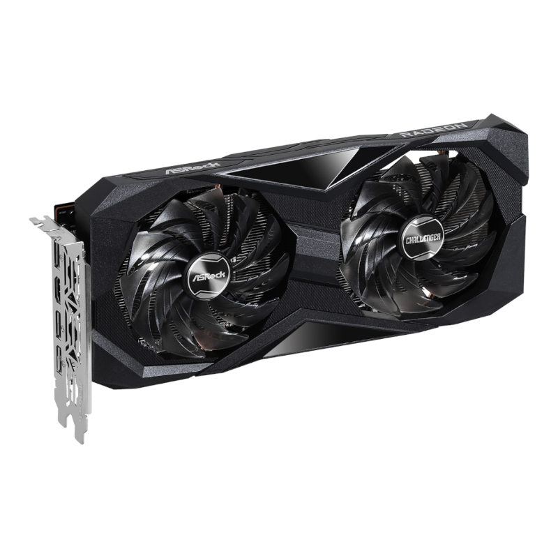 RX7600CHALLENGER8GOC_wr_04 ASRock Radeon RX7600 Challenger 8G OC GDDR6 128-BIT Graphics Card