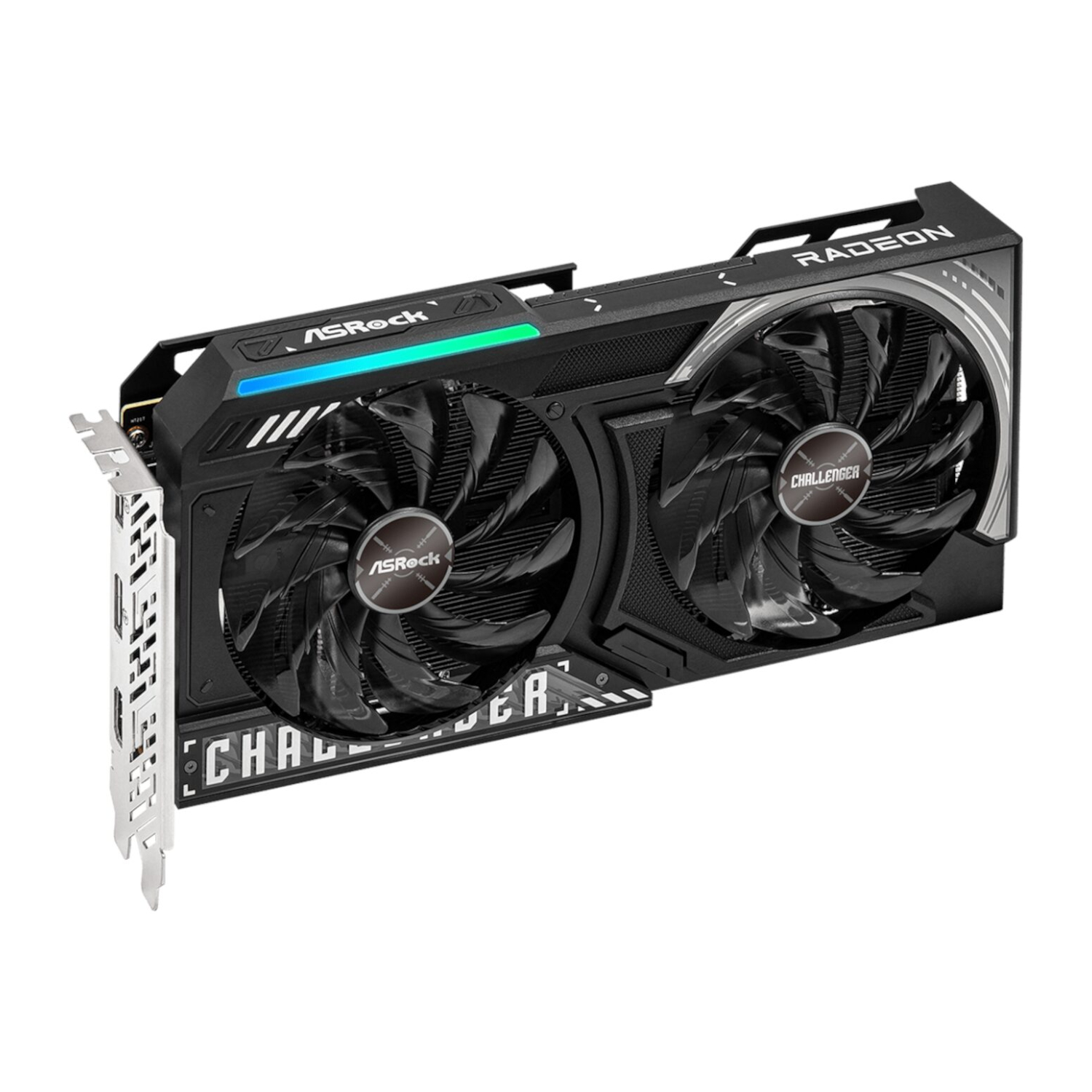 RX9060XTCHALLENGER16G_ASRock-AMD-Radeon-RX-9060-XT-Challenger-16GB-OC_wr_03a ASRock Radeon RX 9060 XT Challenger 16GB OC Graphics Card (RDNA™ 4, PCIe 5.0)