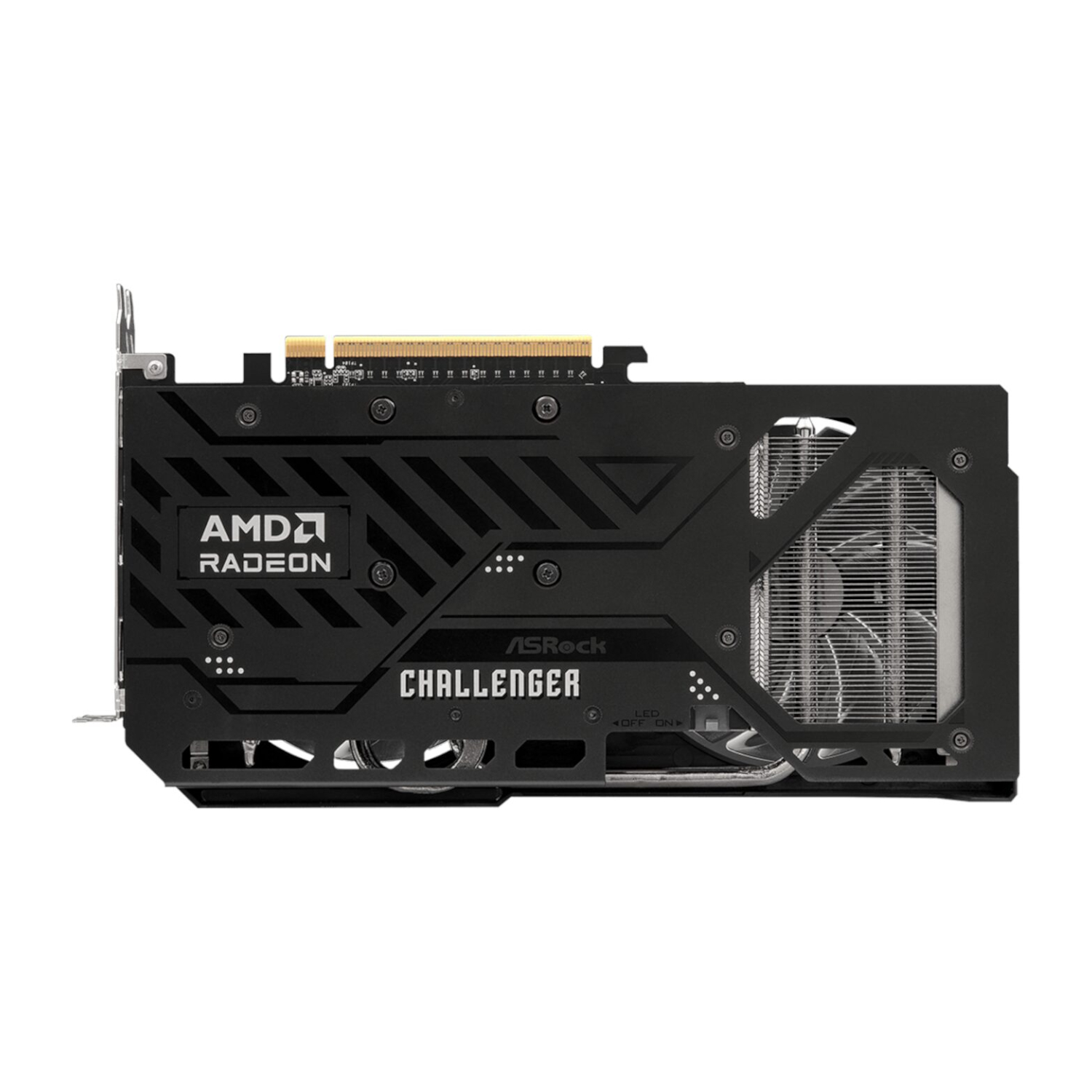 RX9060XTCHALLENGER16G_ASRock-AMD-Radeon-RX-9060-XT-Challenger-16GB-OC_wr_06a ASRock Radeon RX 9060 XT Challenger 16GB OC Graphics Card (RDNA™ 4, PCIe 5.0)