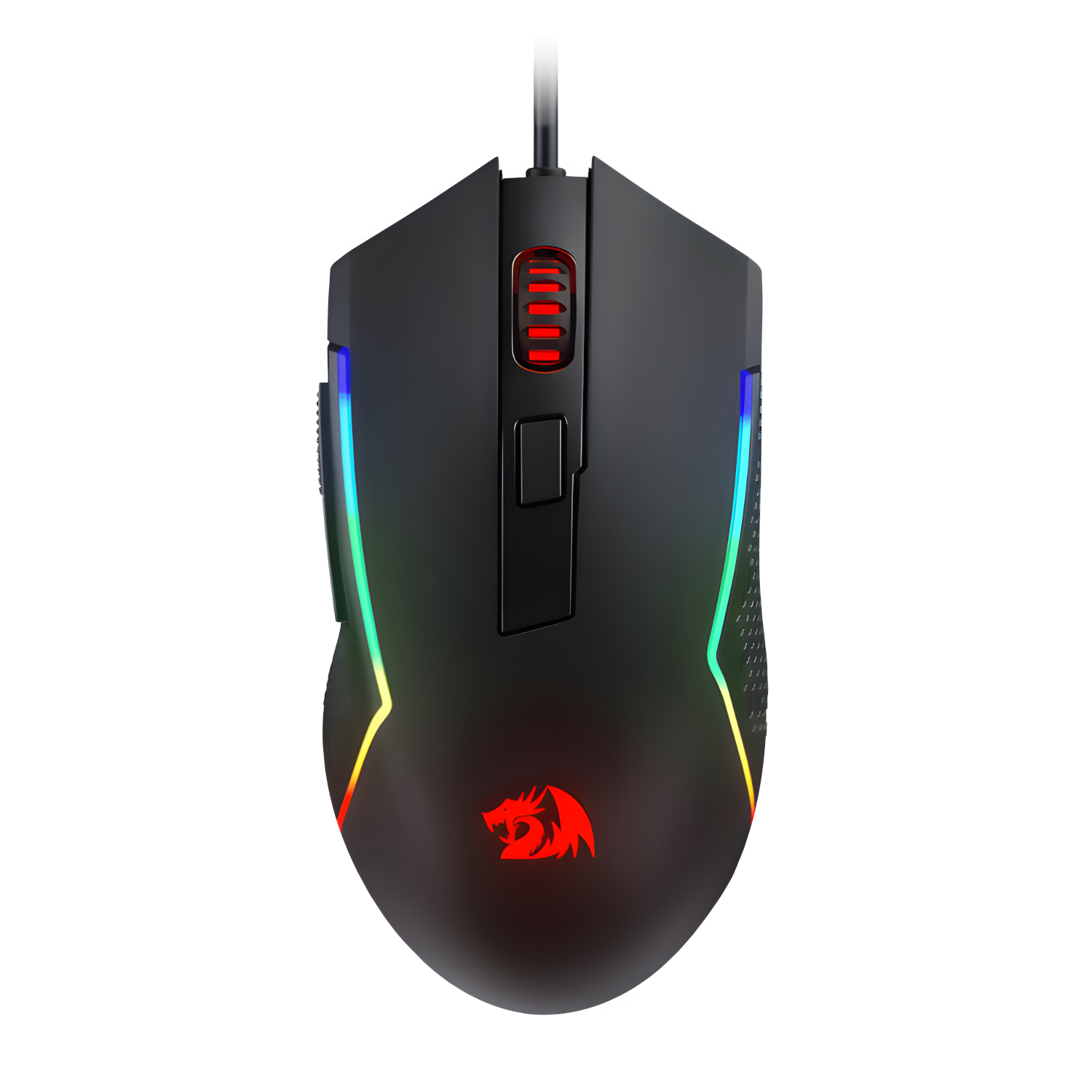 Redragon-RYLO-S141-Membrane-Gaming-Keyboard-Mouse-Wired-Combo-wr Redragon M616 TRIDENT 10000DPI RGB Gaming Mouse - Black