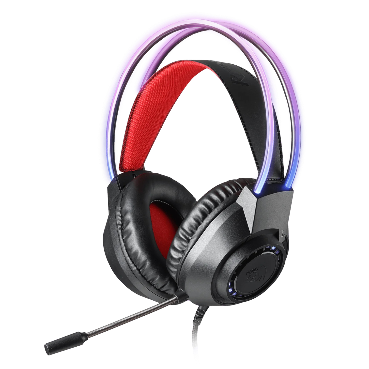 Redragon-SCREAM-H231-Wired-Gaming-Headset-wr-01 Redragon SCREAM Over-Ear RGB Gaming Headset - Black