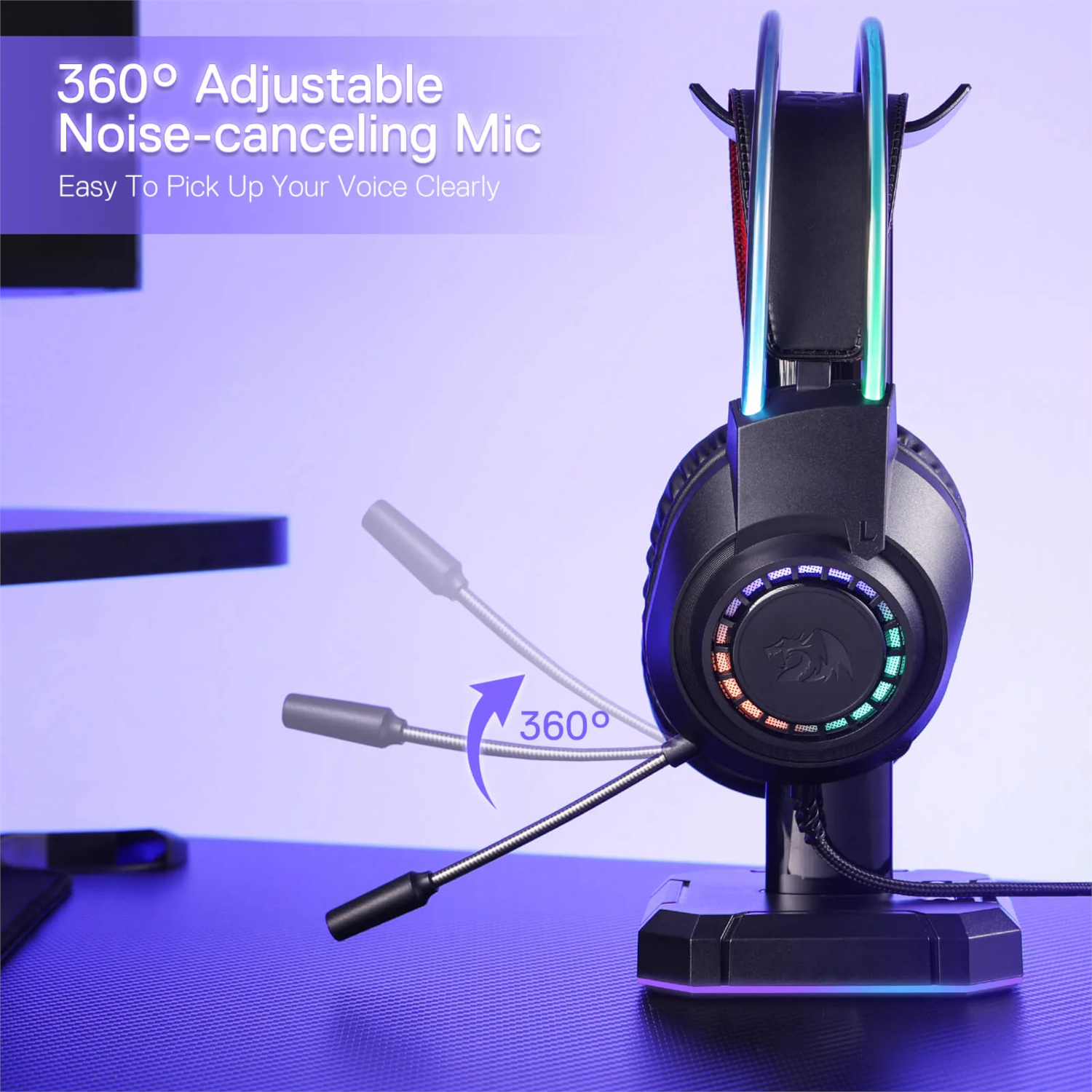 Redragon-SCREAM-H231-Wired-Gaming-Headset-wr-03 Redragon SCREAM Over-Ear RGB Gaming Headset - Black
