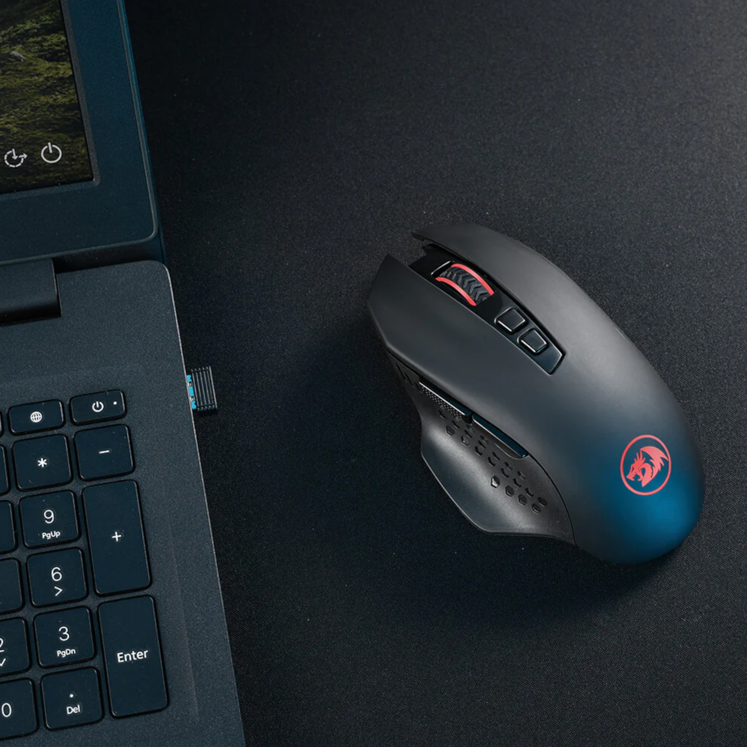 Redragon_M656_Gainer_Wireless_Gaming_Mouse_wr_3 Redragon GAINER M656 Wireless Gaming Mouse 4000DPI - Black