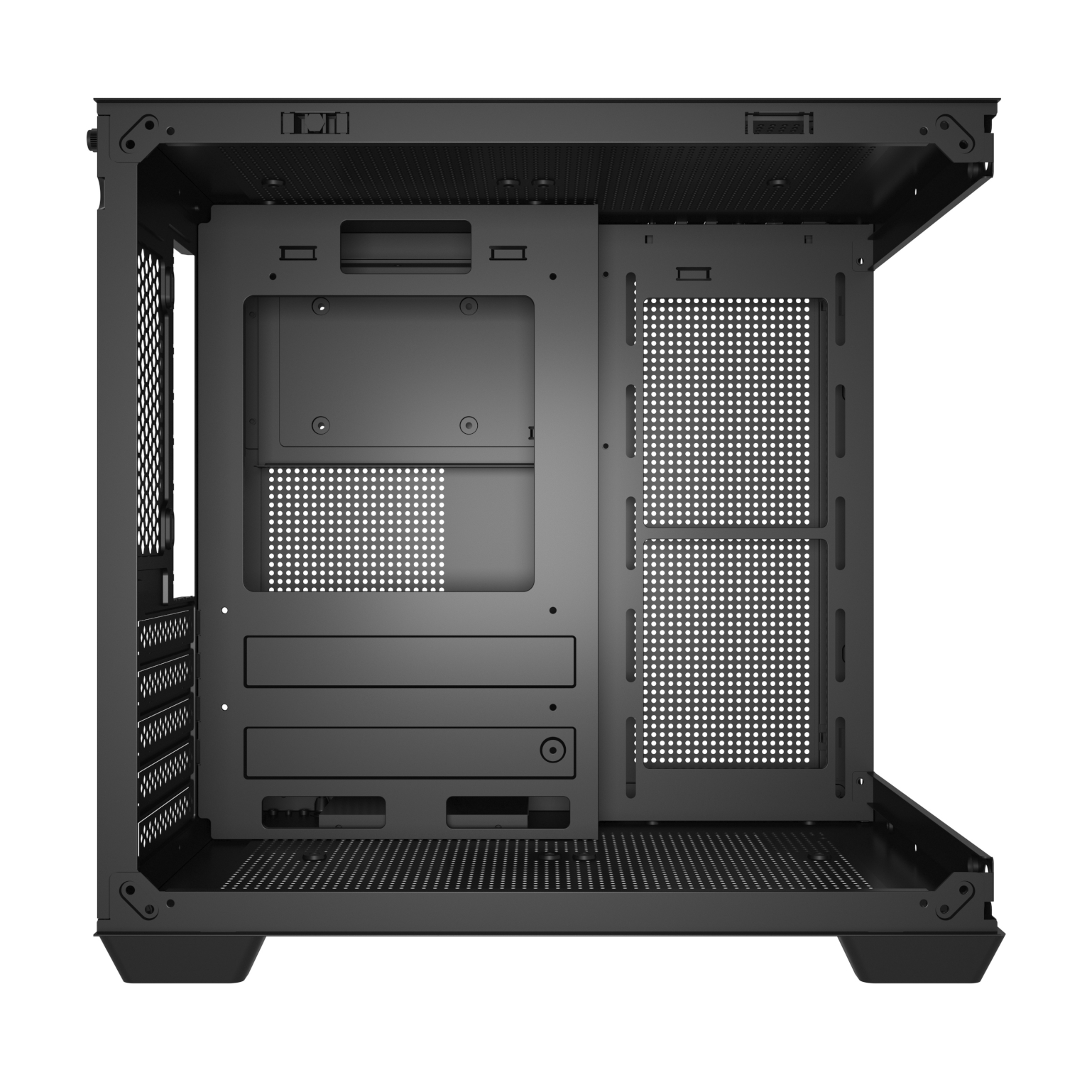 FSP S140 M-ATX Mid Tower Gaming Chassis - Black