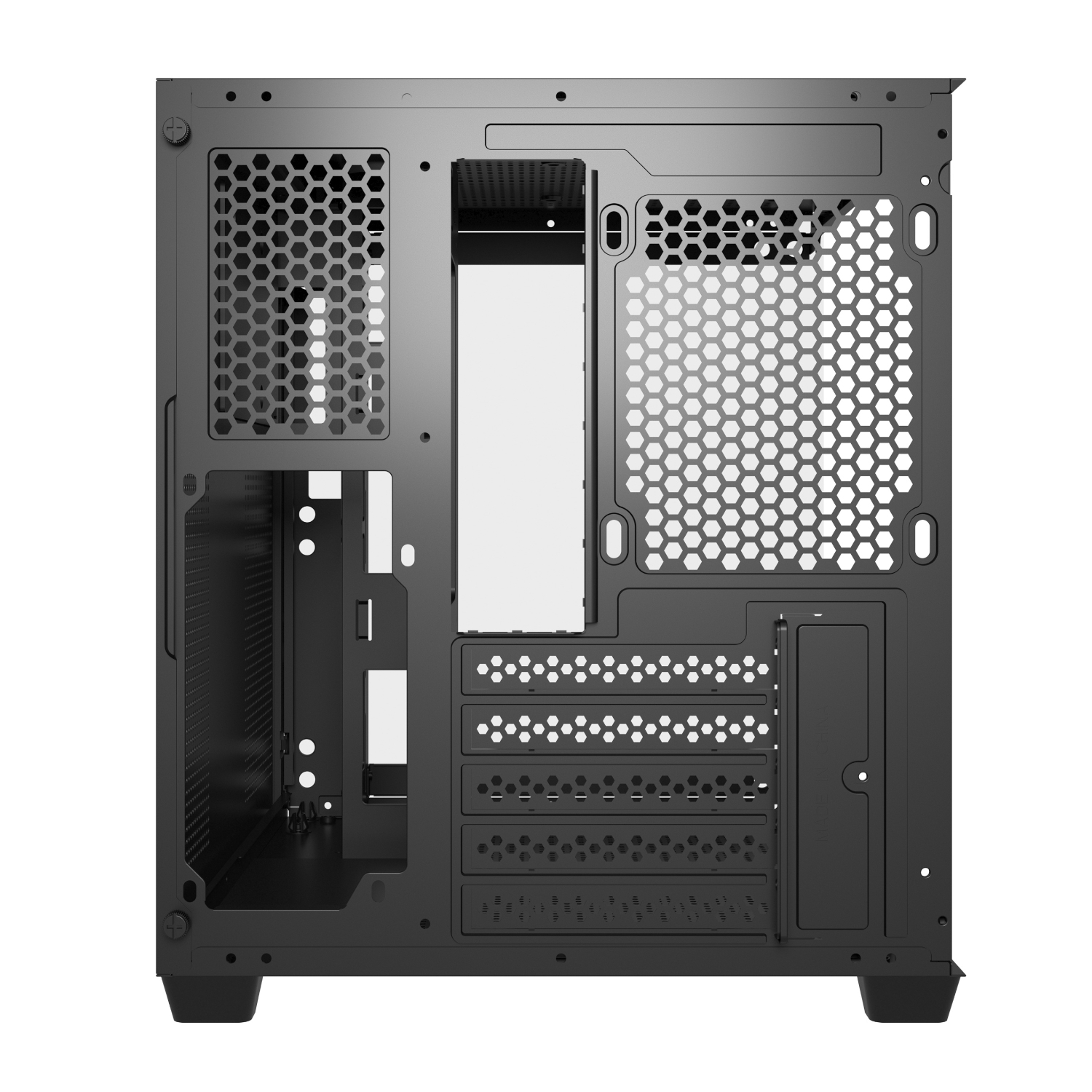 FSP S140 M-ATX Mid Tower Gaming Chassis - Black