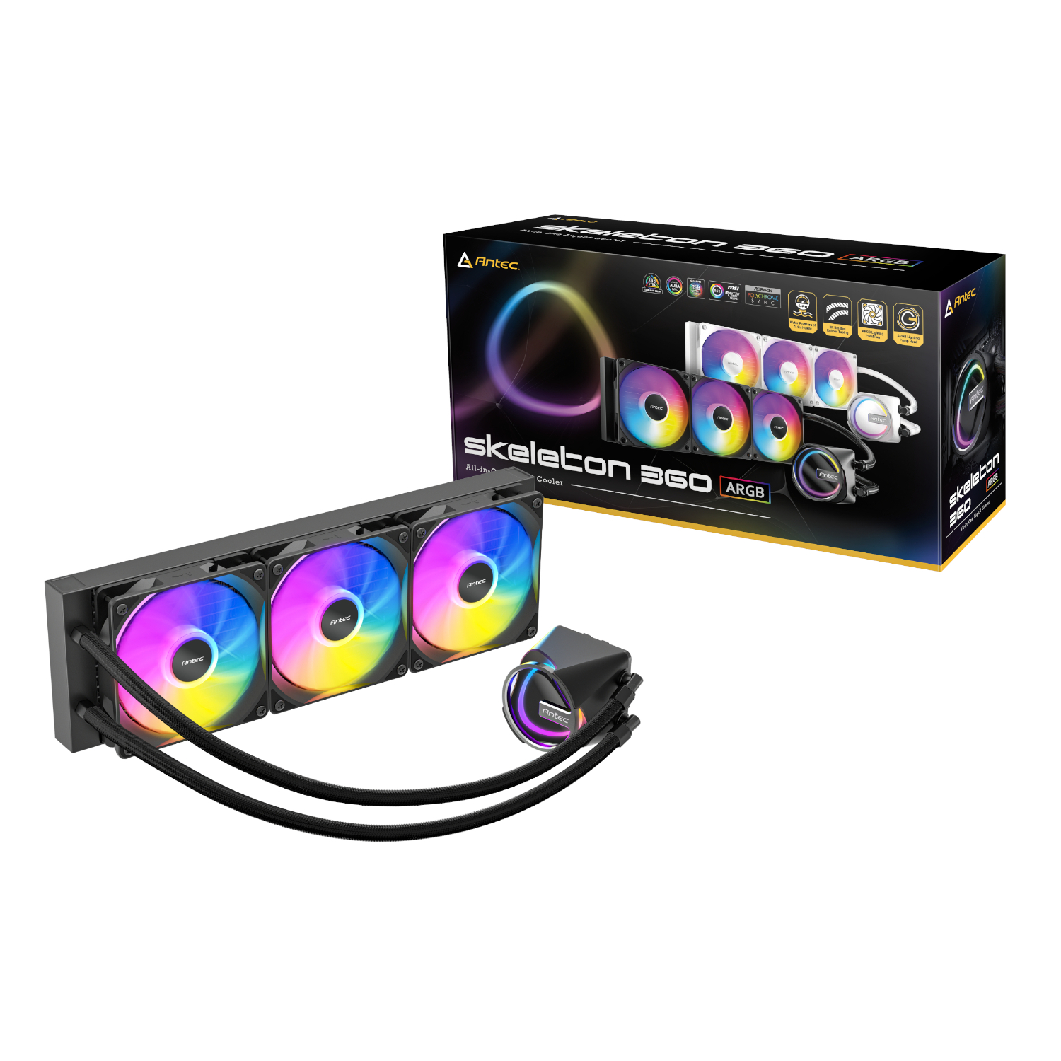 SKELETON-360-ARGB_Antec-Skeleton-360-ARGB-360mm-AIO-Liquid-Cooler-Black_wr_06 Antec Skeleton 360 ARGB CPU Liquid Cooler Black