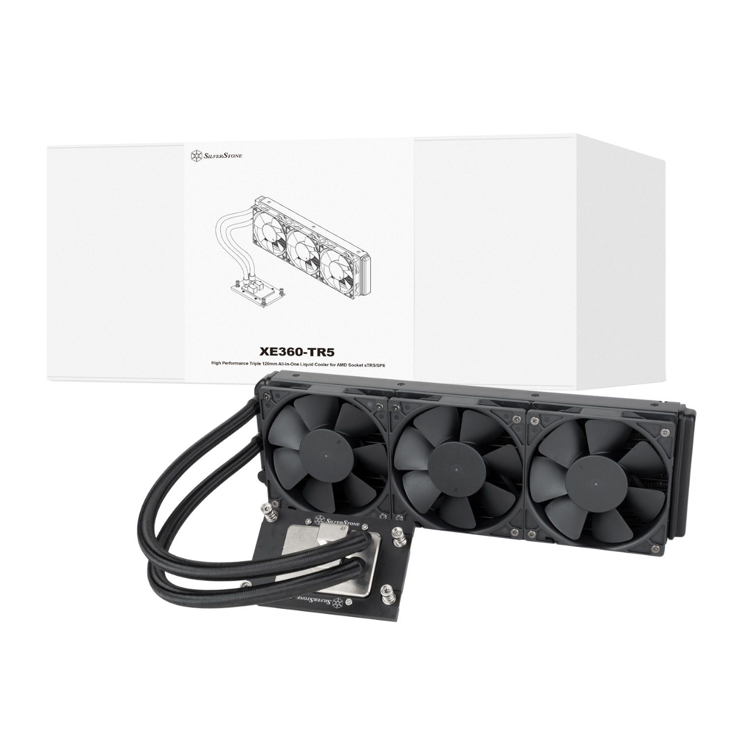 SST-XE360-TR5_Silverstone-XE360-TR5-High-Performance-360mm-AIO-Liquid-CPU-Cooler_wr_01a Silverstone XE360-TR5 High Performance 360mm AIO Liquid CPU Cooler