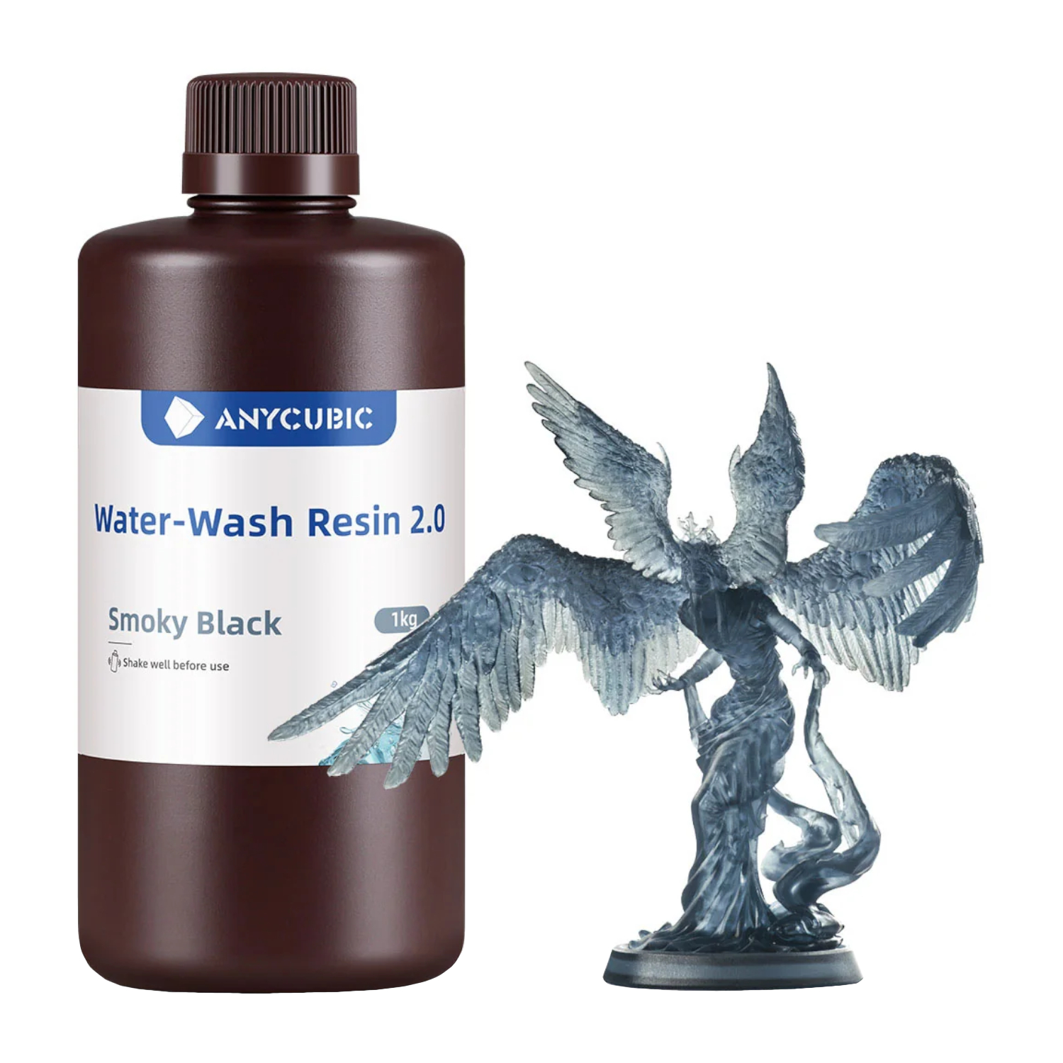 SSX2SB-103A_Anycubic-Water-Wash-Resin-2.0-Smoky-Black_wr_01a Anycubic Water Wash Resin 2.0 – Smoky Black