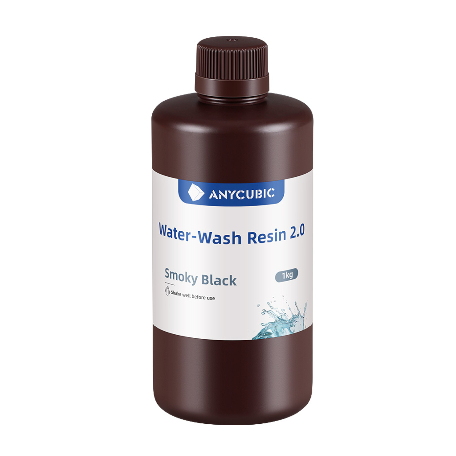 SSX2SB-103A_Anycubic-Water-Wash-Resin-2.0-Smoky-Black_wr_02a Anycubic Water Wash Resin 2.0 – Smoky Black