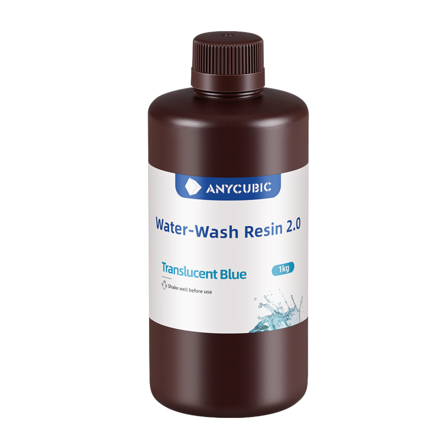 SSX2TB-103A_Anycubic-Water-Wash-Resin-2.0-Trasnslucent-Blue_wr_02a Anycubic Water Wash Resin 2.0 – Translucent Blue
