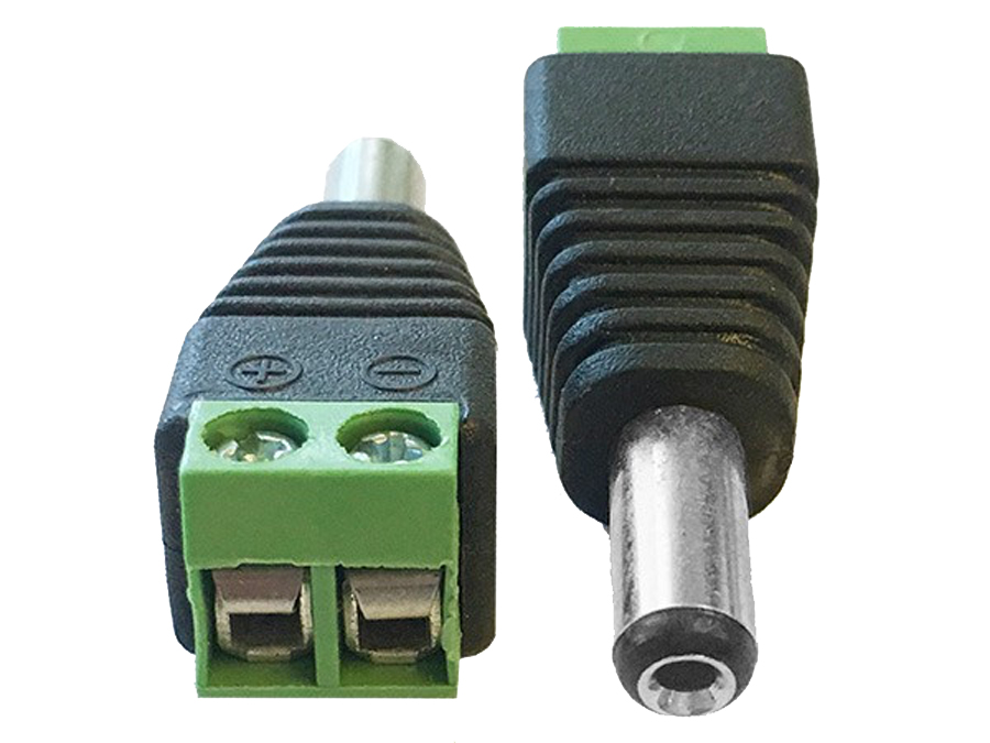 TERM-JACK DC Terminal to 2.1mm Jack Adapter