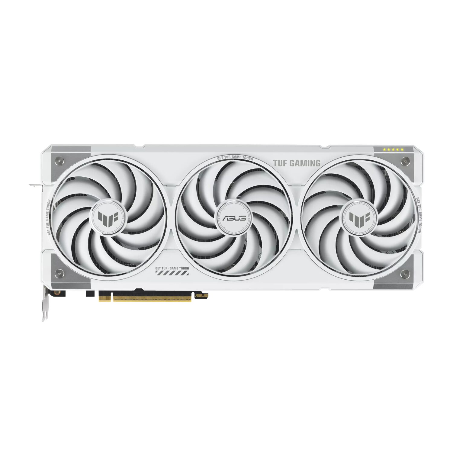 TUF-RTX5070TI-O16G-GAMW_ASUS_GeForce_RTX_5070Ti_TUF_GAMING_16GB__wr_02 ASUS GeForce RTX 5070Ti TUF GAMING 16GB OC White Graphics Card
