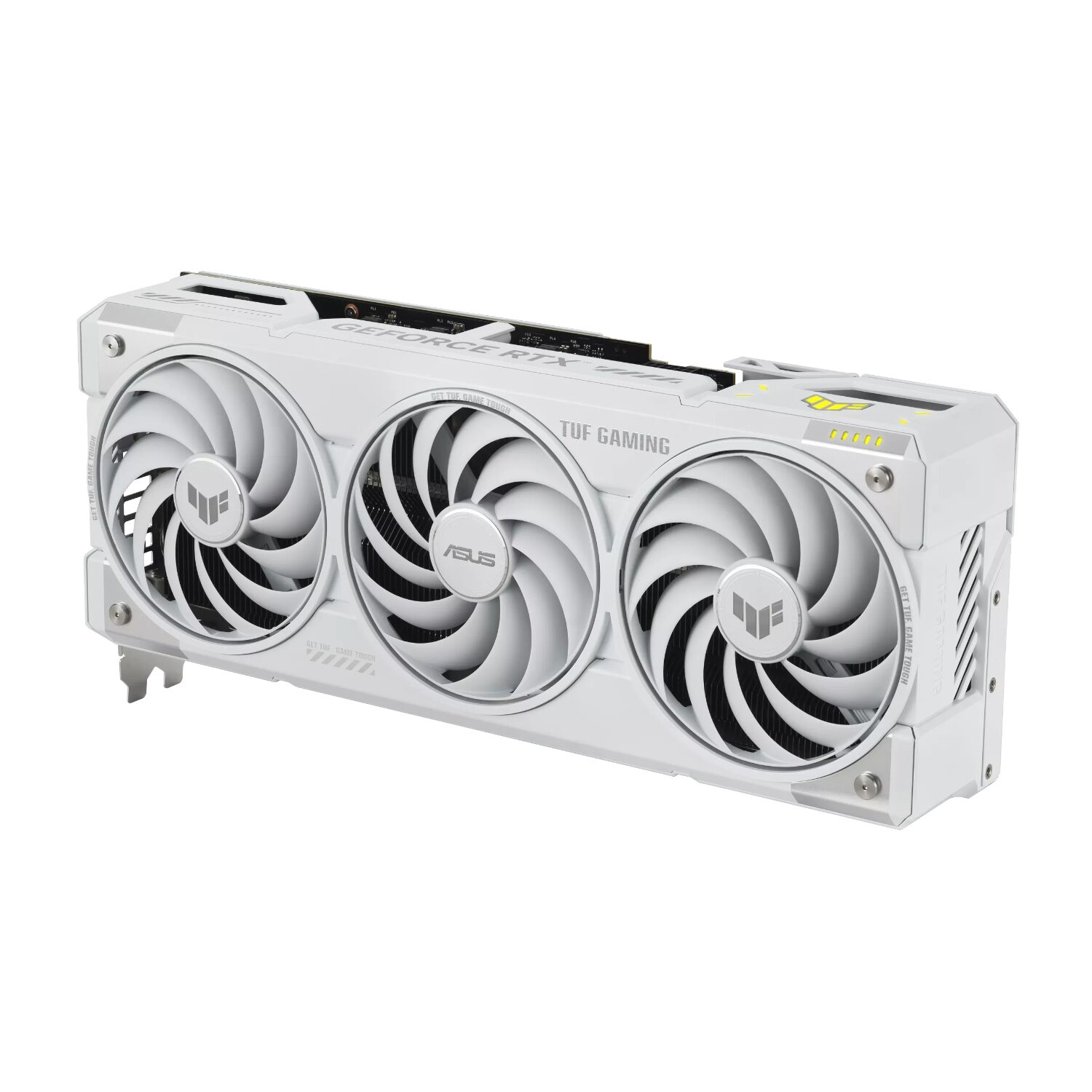 TUF-RTX5070TI-O16G-GAMW_ASUS_GeForce_RTX_5070Ti_TUF_GAMING_16GB__wr_04 ASUS GeForce RTX 5070Ti TUF GAMING 16GB OC White Graphics Card