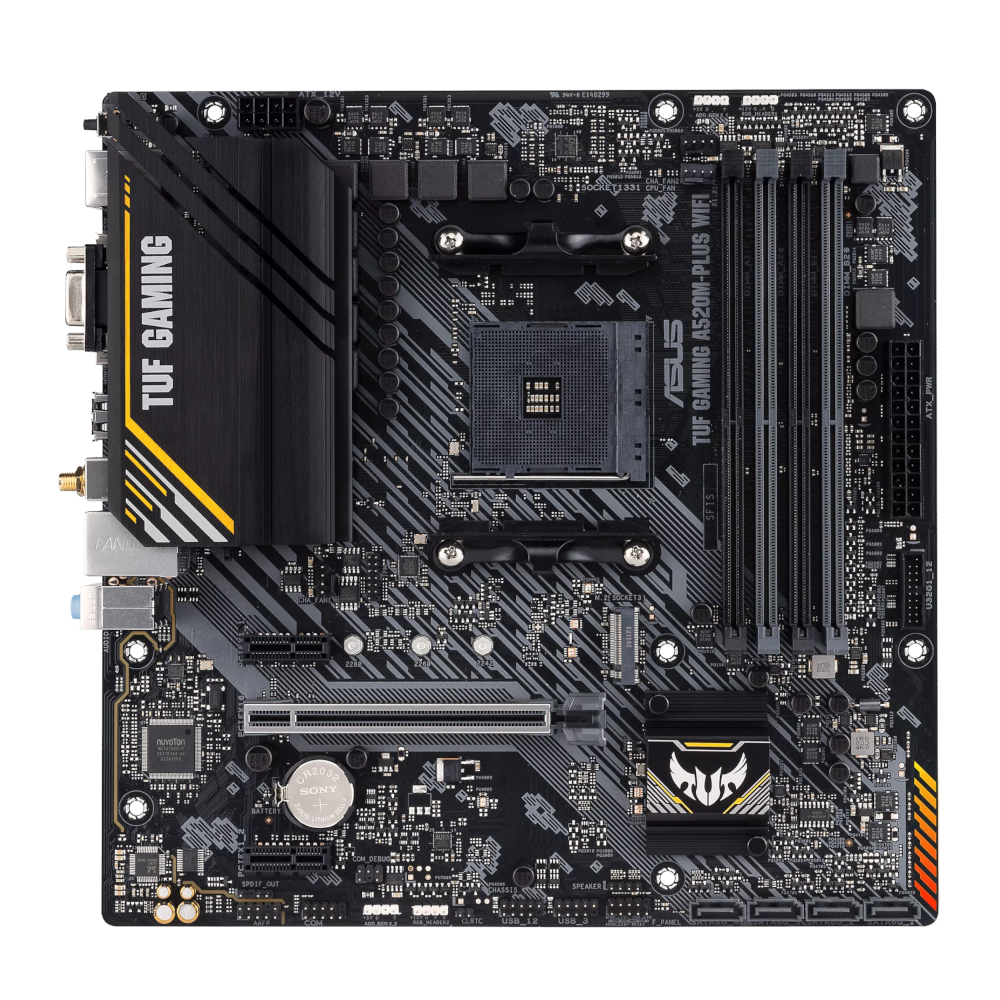 TUFGAMINGA520M-PLUSWIFI_wr_02 ASUS TUF Gaming A520-Plus WIFI
