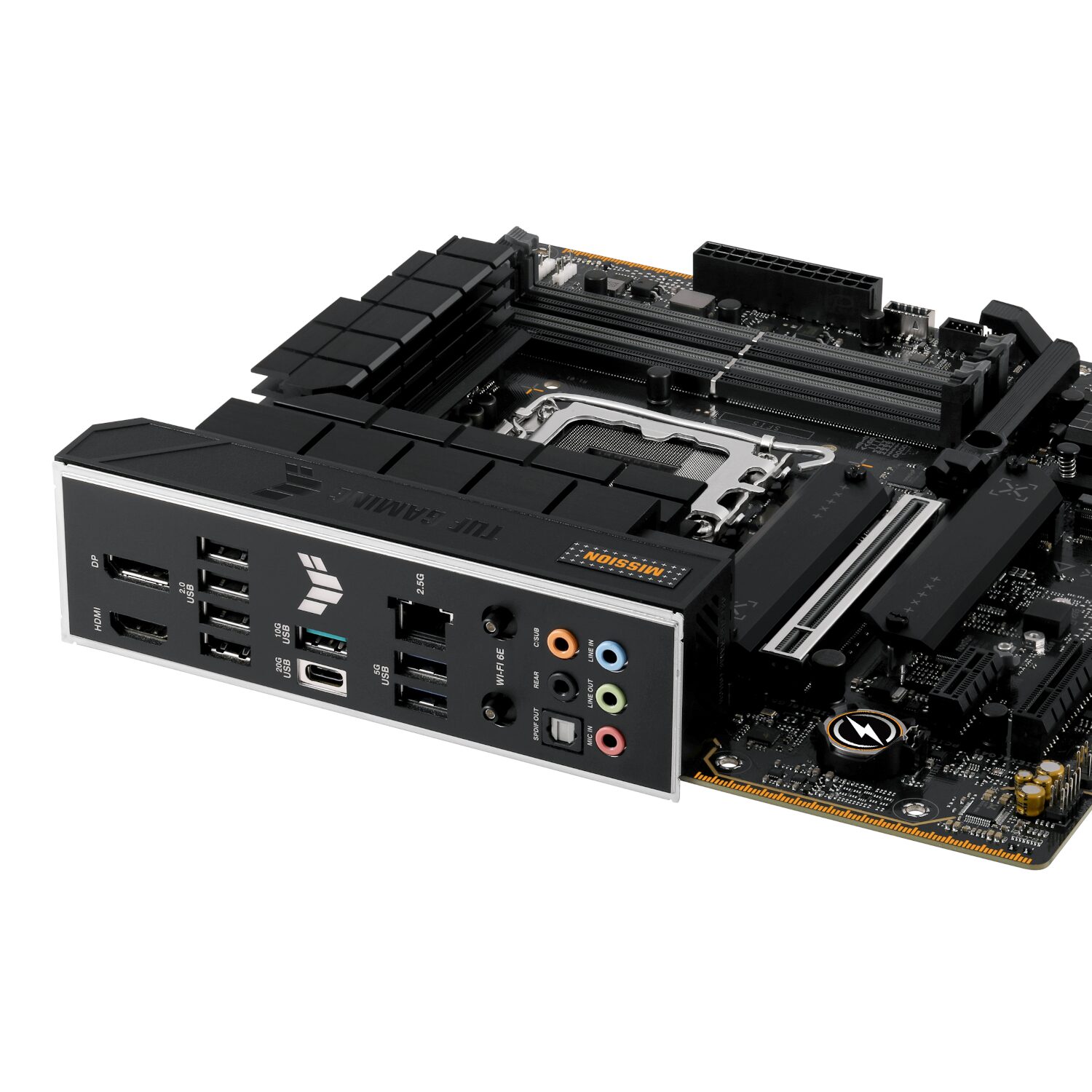 TUFGAMINGB760M-PLUSWIFIII-WR-05 Asus TUF Gaming B760M-PLUS WIFI II - mATX Motherboard