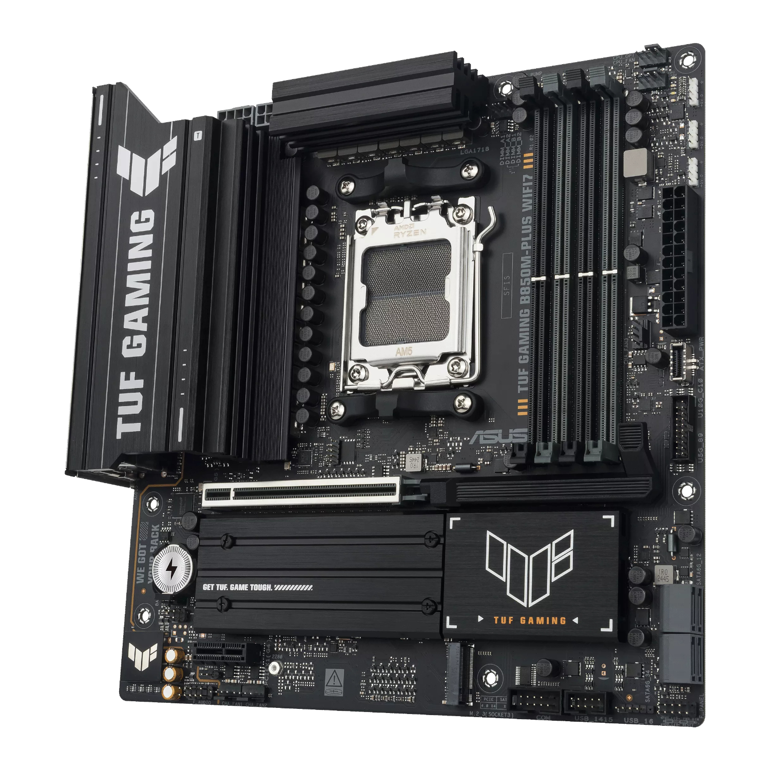 TUFGAMINGB850MPLUSWIFI7_ASUS-TUF-Gaming-B850M-Plus-WIFI-AMD-AM5-M-ATX-Gaming-Motherboard_wr_04a ASUS TUF Gaming B850M-Plus WIFI AMD AM5 M-ATX Gaming Motherboard