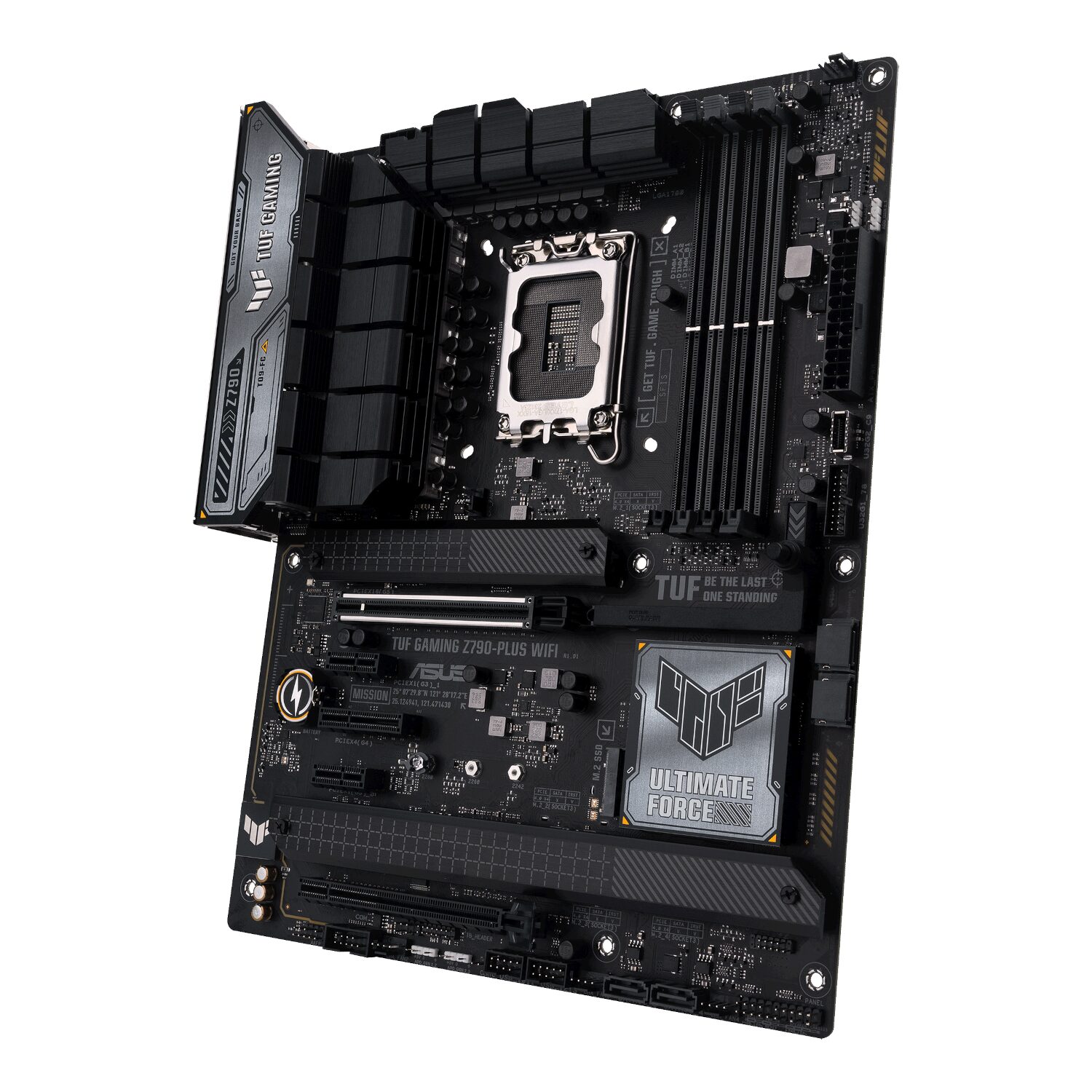 TUFGAMINGZ790-PLUSWIFI-wr-04 Asus TUF Gaming Z790-Plus Wi-Fi ATX Motherboard - Intel LGA1700, DDR5, PCIe 5.0. Wi-Fi 6E