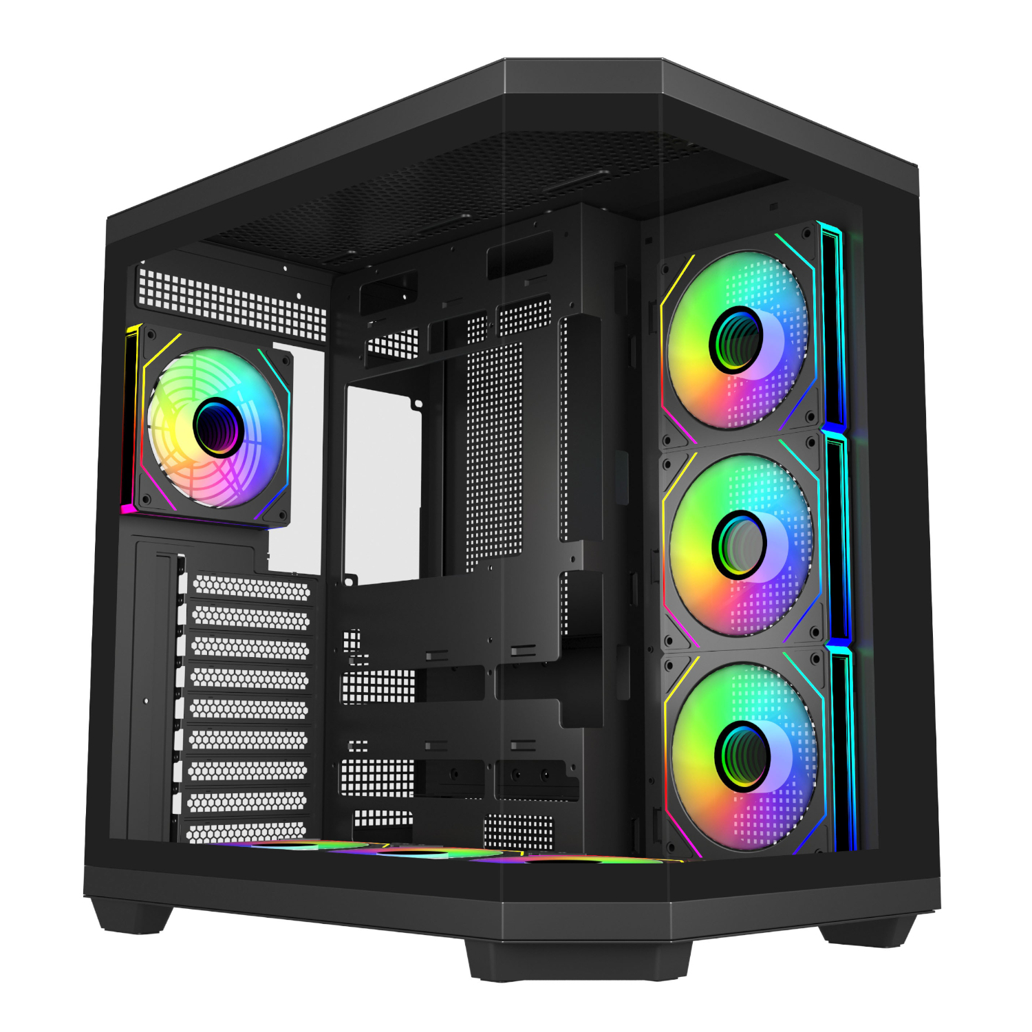 U580-BA_FSP-U580-ARGB-ATX-Ultra-Tower-Gaming-Chassis-Black_wr_01 FSP U580 ARGB ATX Ultra Tower Gaming Chassis - Black