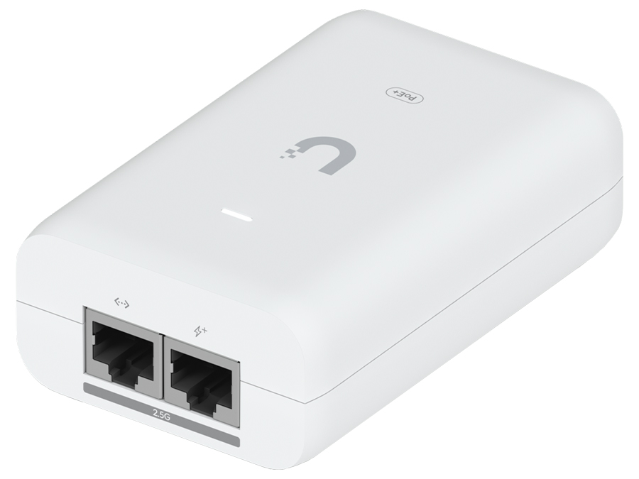 UPOE48-30W-2G Ubiquiti 2.5Gbps 48V 30W PoE Adapter with No Cable