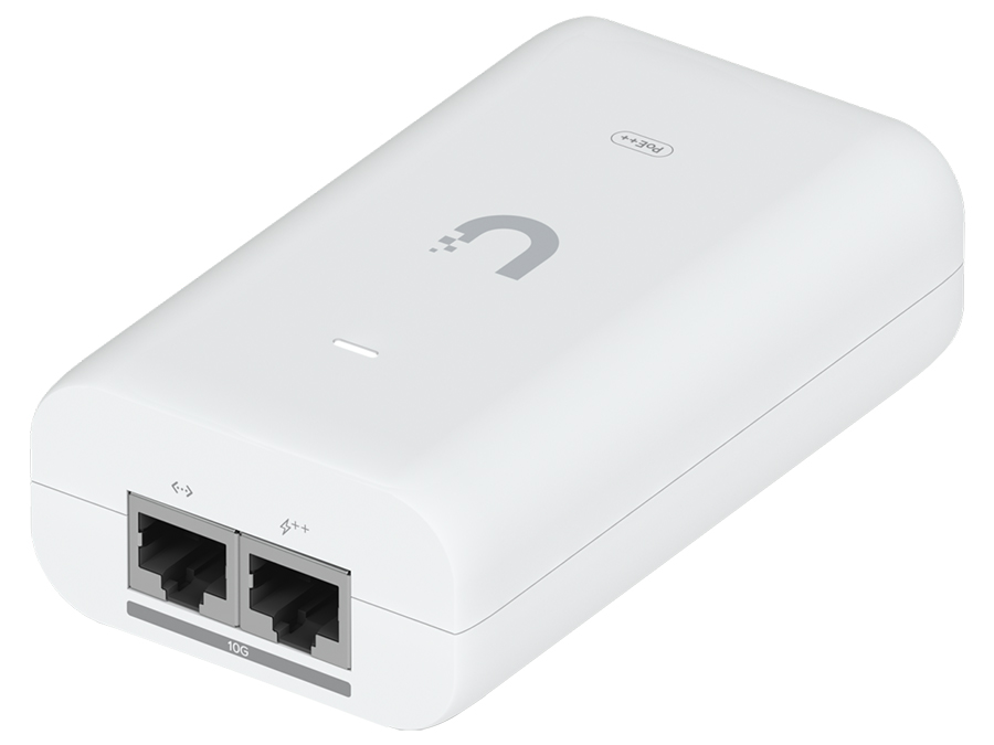 UPOE54-60W-10G Ubiquiti 10Gbps 54V 60W PoE Adapter with No Cable