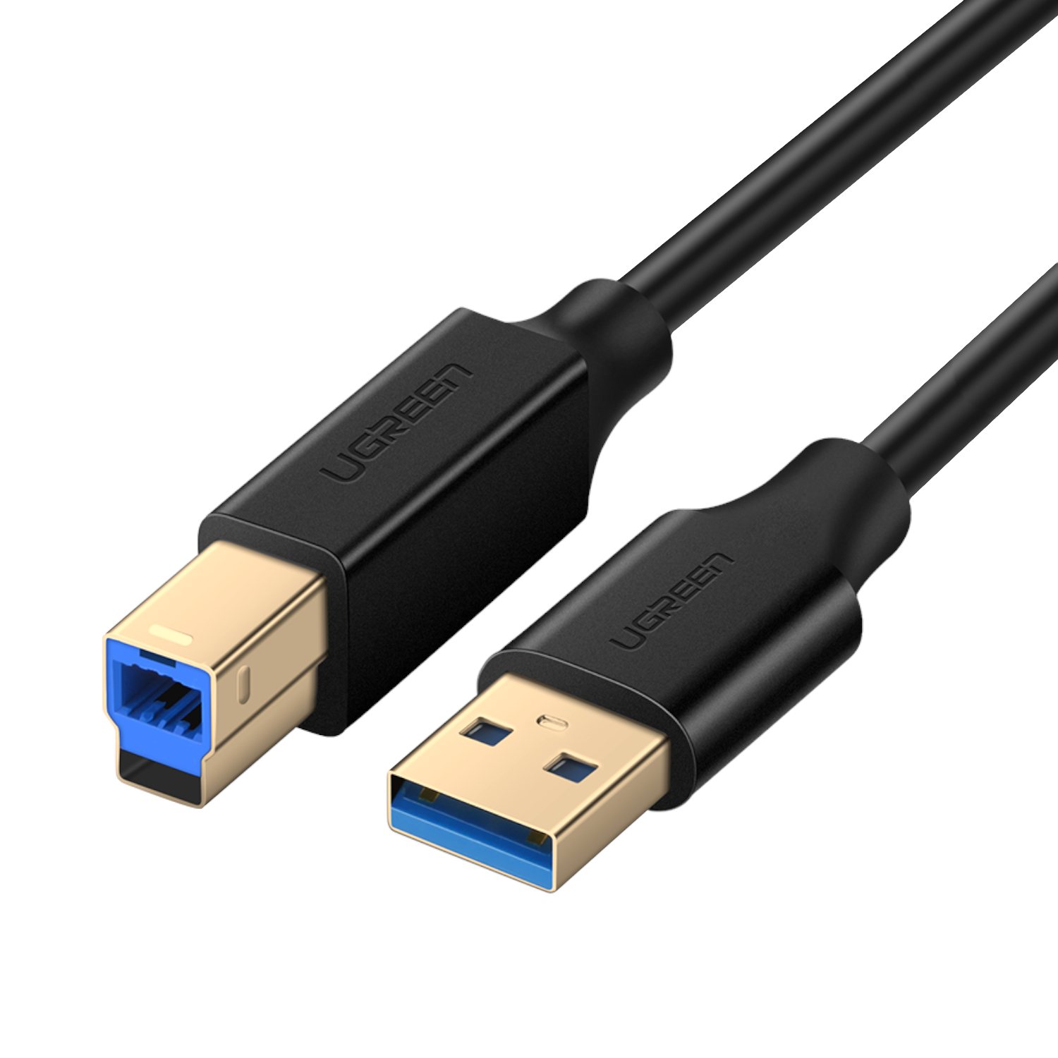 US210-10372_UGreen-US210-USB-A-Printer-Cable-2M_wr_01 UGREEN US210 USB-A Printer Cable 2M - Black