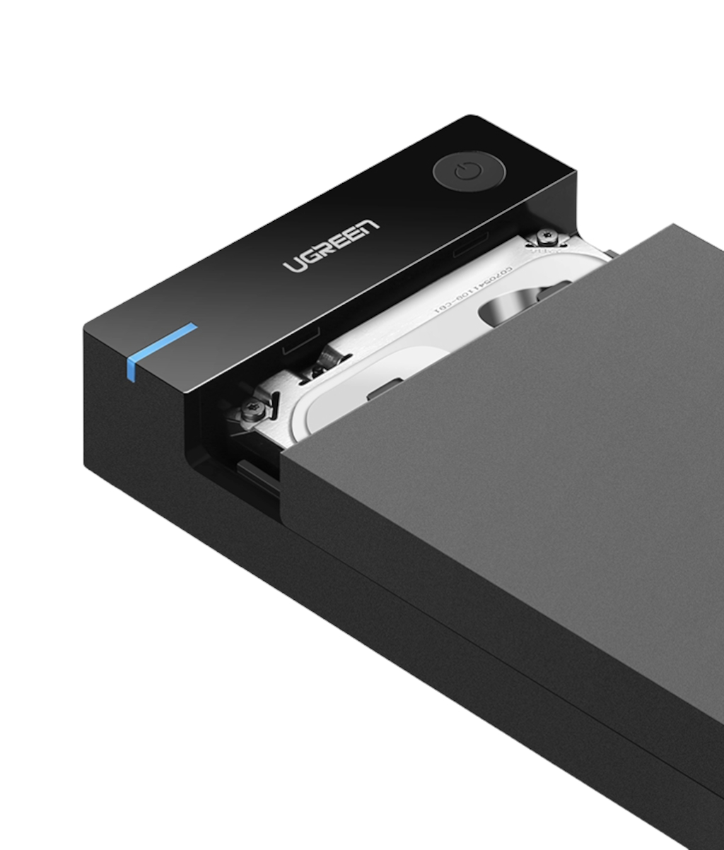 US222-50422_UGreen-3.5-Hardrive-USB-3.0-Enclosure_02 UGREEN 3.5" SATA Hard Drive USB 3.0 Enclosure 5Gbps – Black