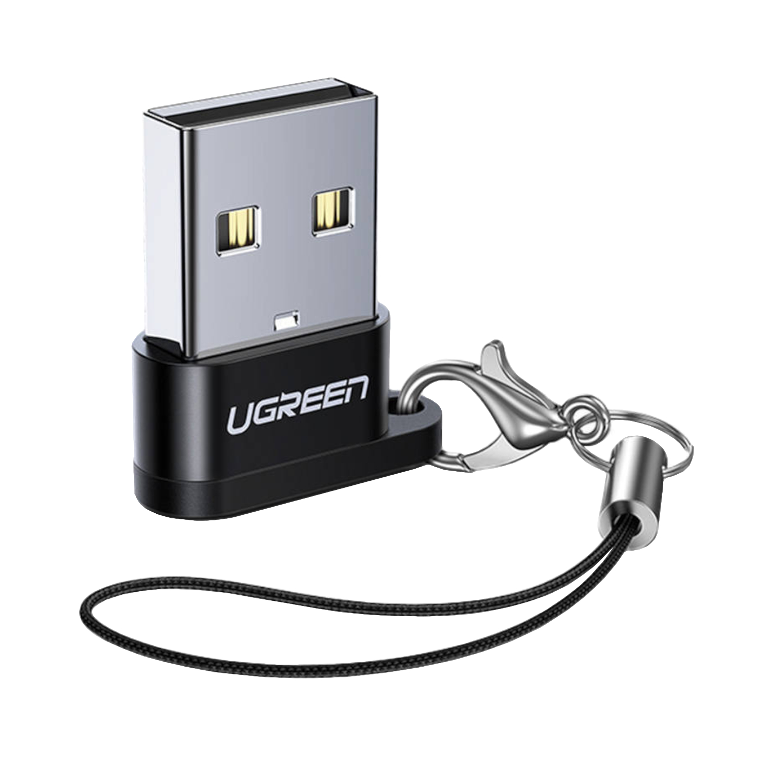 US280-50568_UGreen-US280-USB-A-to-USB-Type-C-Adapter_wr_01 UGREEN USB A Male to USB Type-C Female Adapter (Black)
