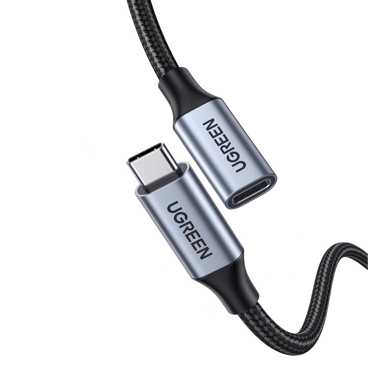 US372-30205-wr-01 UGREEN Type-C 3.1 Gen2 Extension Cable – 10Gbps, PD 100W (1m)