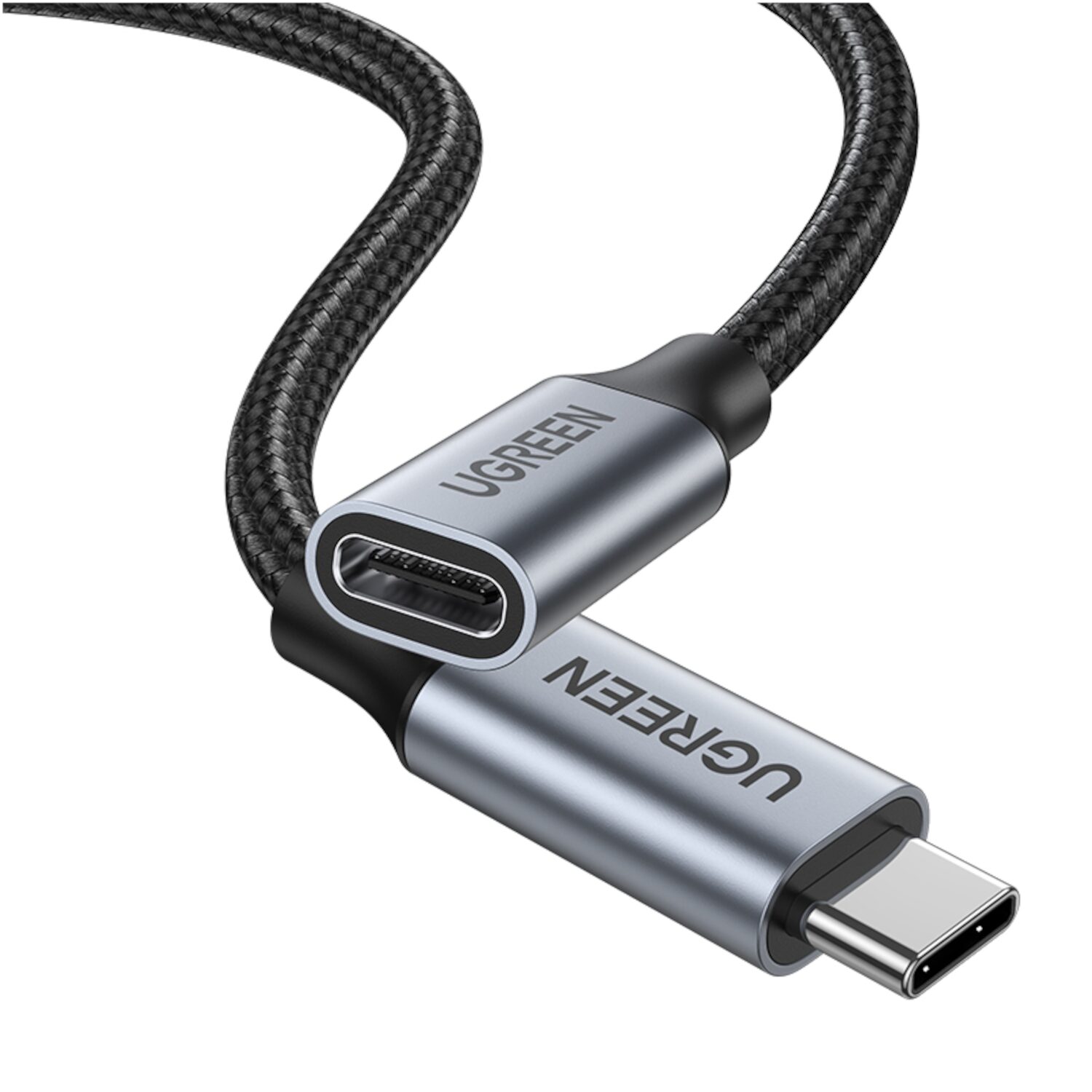 US372-30205-wr-03 UGREEN Type-C 3.1 Gen2 Extension Cable – 10Gbps, PD 100W (1m)