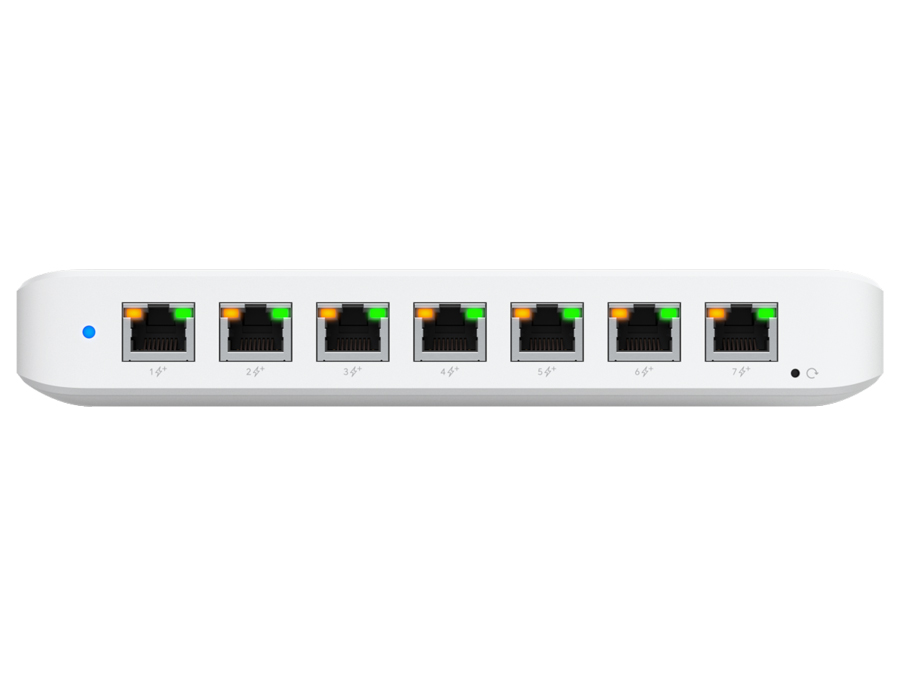 Ubiquiti UniFi Switch Ultra 8 Port Gigabit 1PoE Input 7 PoE Out