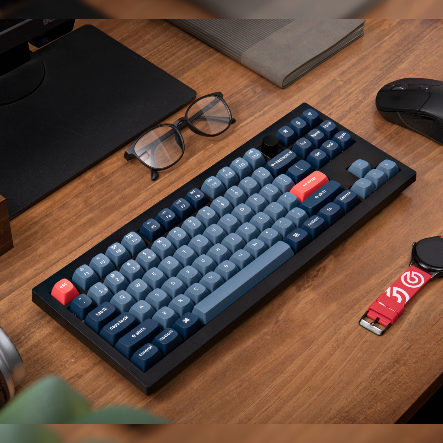 V3M-D4_Keychron-V3-Max-QMK-VIA-80-Wireless-Custom-Mechanical-Keyboard-Banana-Switch-–-Carbon-Black_wr_04a Keychron V3 Max QMK/VIA 80% Wireless Custom Mechanical Keyboard (Banana Switch) – Carbon Black