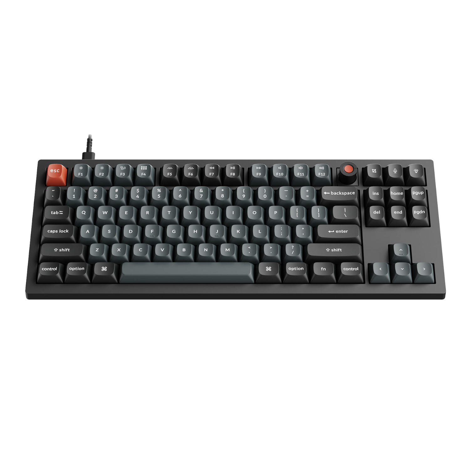 V3U-D1_Keychron-V3-Ultra-80-8K-Red-Switch-Hot-Swap-Gateron-Jupiter-RGB-Wireless-Keyboard_wr_03a Keychron V3 Ultra 80% 8K Red Switch Hot-Swap RGB Wireless Keyboard - Black