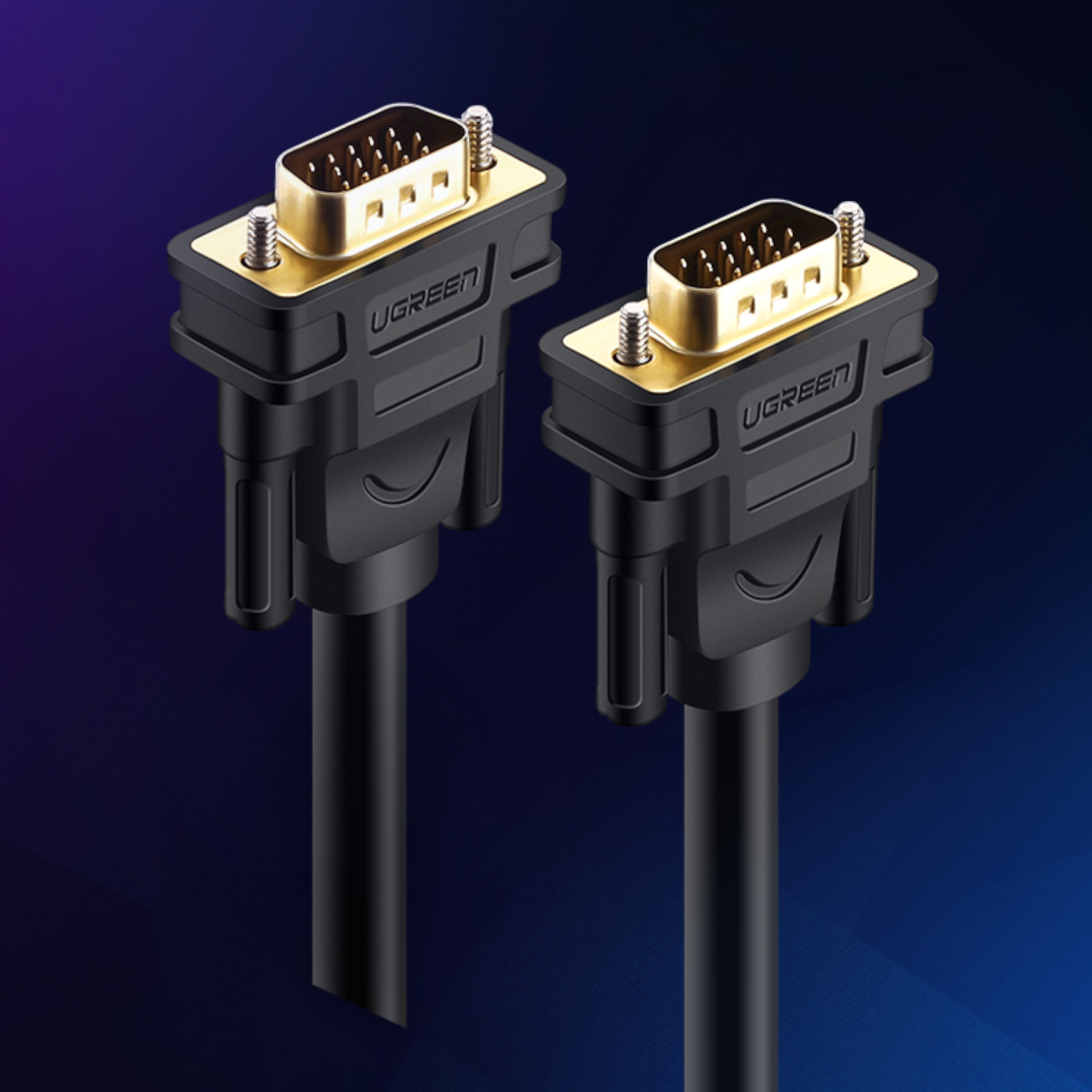 VG101-11631_UGreen-VGA-Cable-3M_wr_02a UGREEN VG101 VGA Male to Male Cable 3M