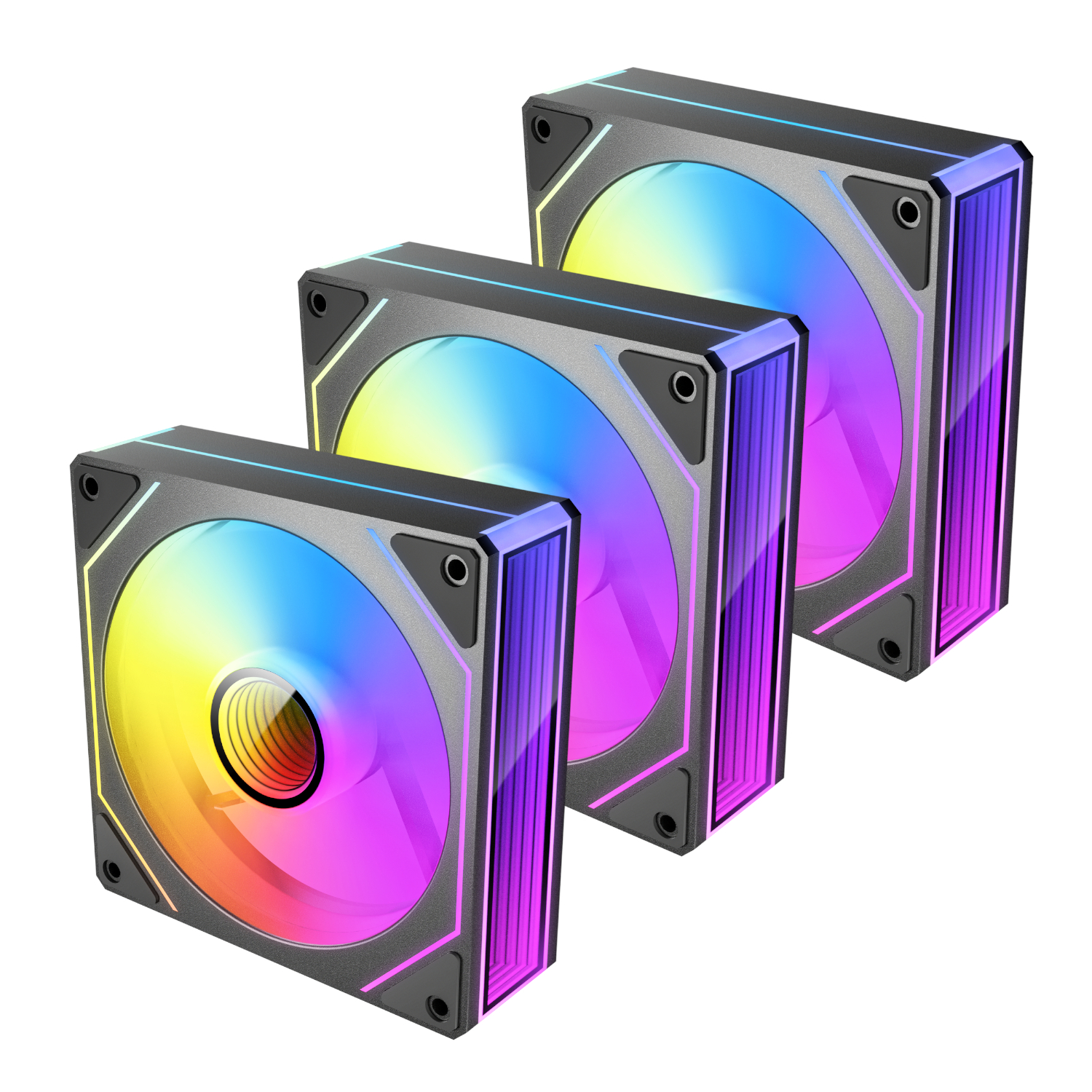 VISION-120-3PK_Antec-VISION-PWM-120mm-ARGB-Infinity-Mirror-Case-Fan-3-Pack-Black_wr_02 Antec VISION PWM 120mm ARGB Infinity Mirror Case Fan 3 Pack Black