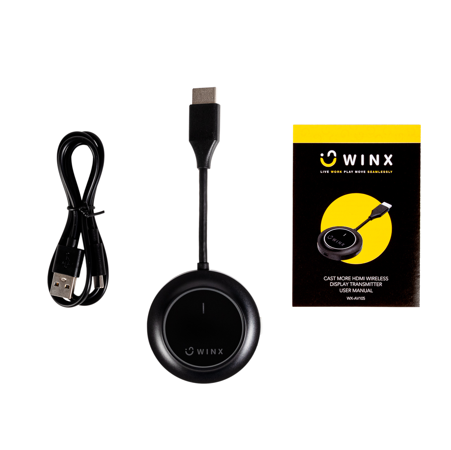 WINX_AV105_Cast-More-HDMI-Wireless-Display-Transmitter_What-In-Box-0067-Edit1500x1500-96DPI WINX CAST More HDMI Wireless Display Transmitter