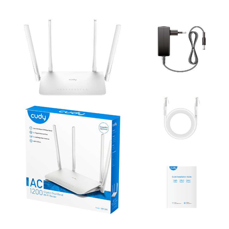 WR1300_wr_04 Cudy AC1200 Gigabit Wi-Fi Mesh Router