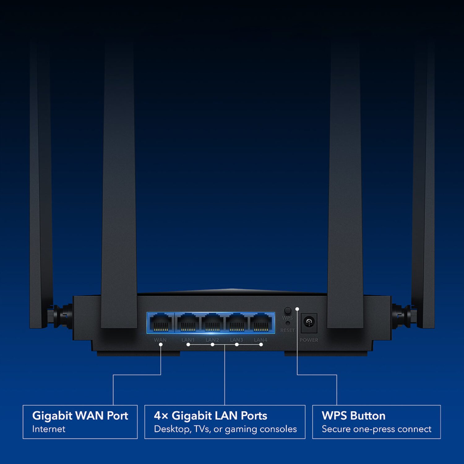WR3600E-WR-05 Cudy BE3600 Gigabit Wi-Fi 7 Router (WR3600)