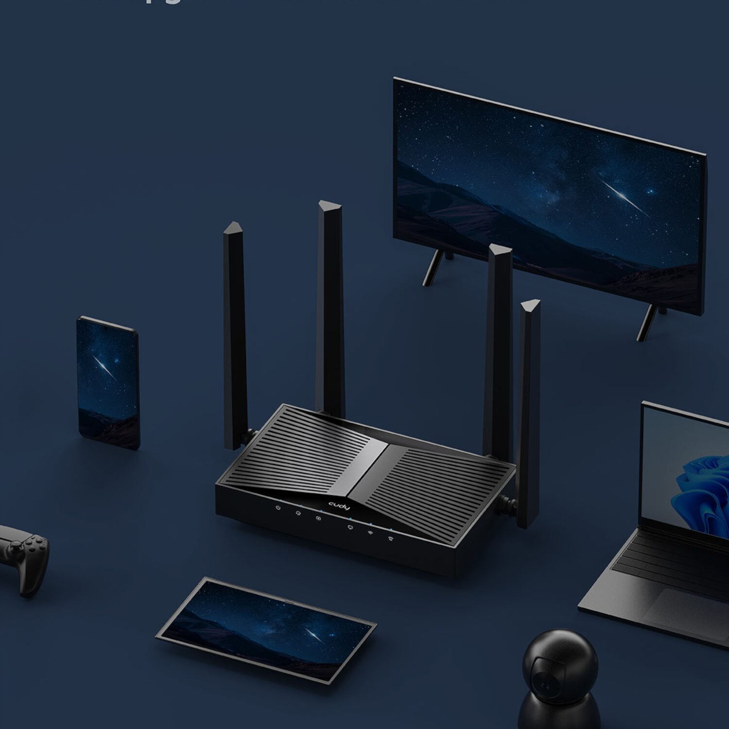 WR3600E-WR-06 Cudy BE3600 Gigabit Wi-Fi 7 Router (WR3600)