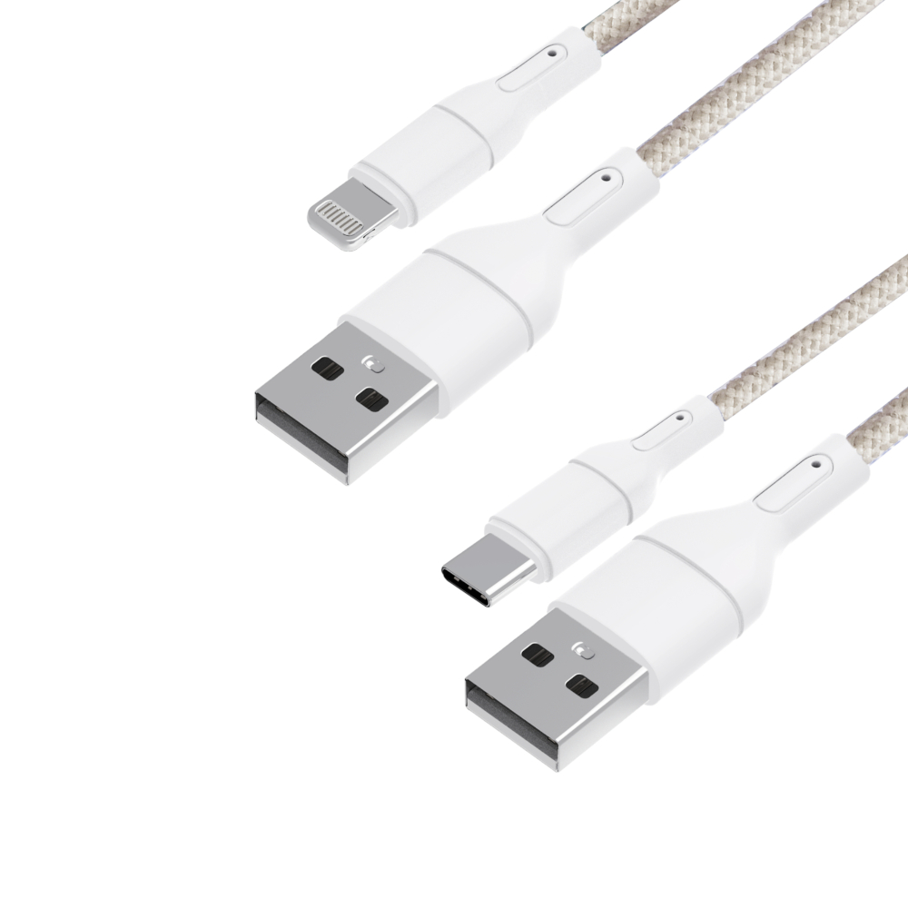 WX-CB103CLSET_wr_03 WINX USB to Type-C|Lightning Charging Cables