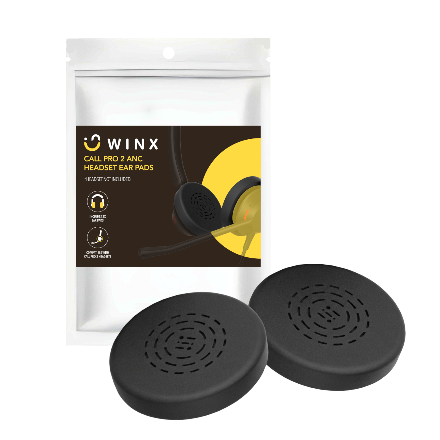 WX-HSEC01_WINX-Call-Pro-2-ANC-Headset-Ear-Pads-Black_wr_01a WINX CALL Pro 2 ANC Ear Cub Replacements