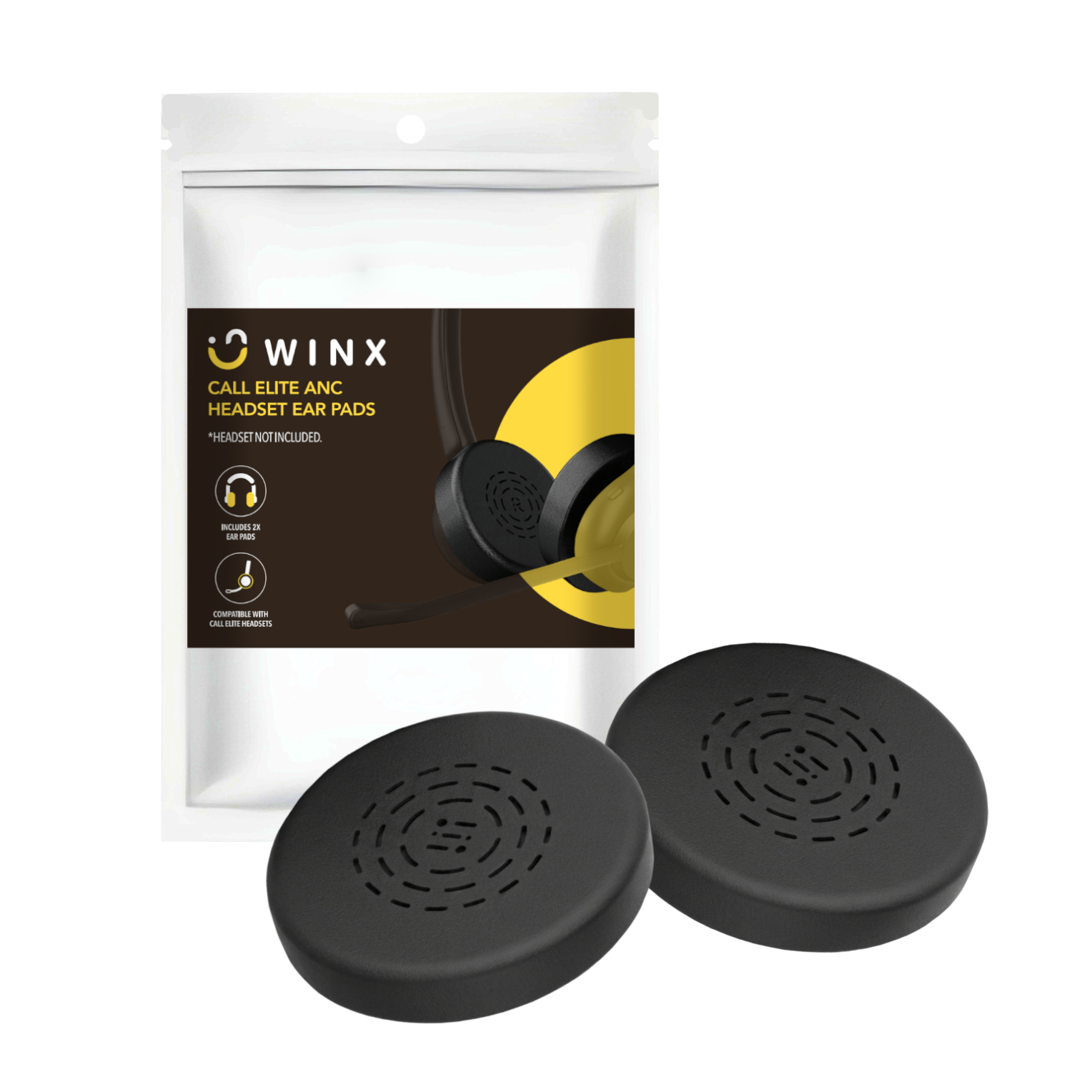 WX-HSEC02_WINX-Call-Elite-ANC-Headset-Ear-Pads-Black_wr_01a WINX CALL Elite ANC Ear Cub Replacements