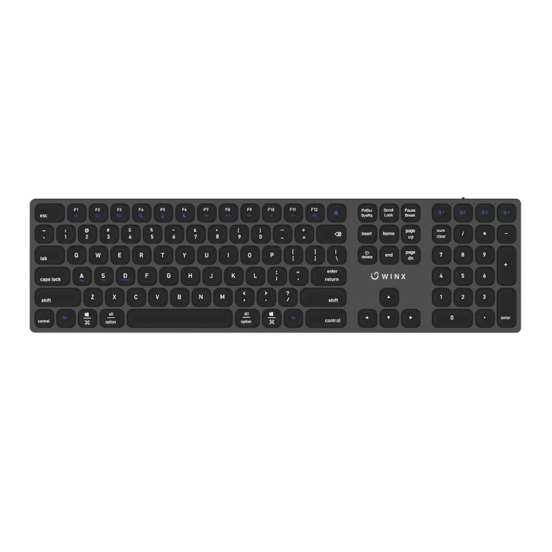 WX-KB104_wr_01 WINX ELITE Wireless and BT Keyboard