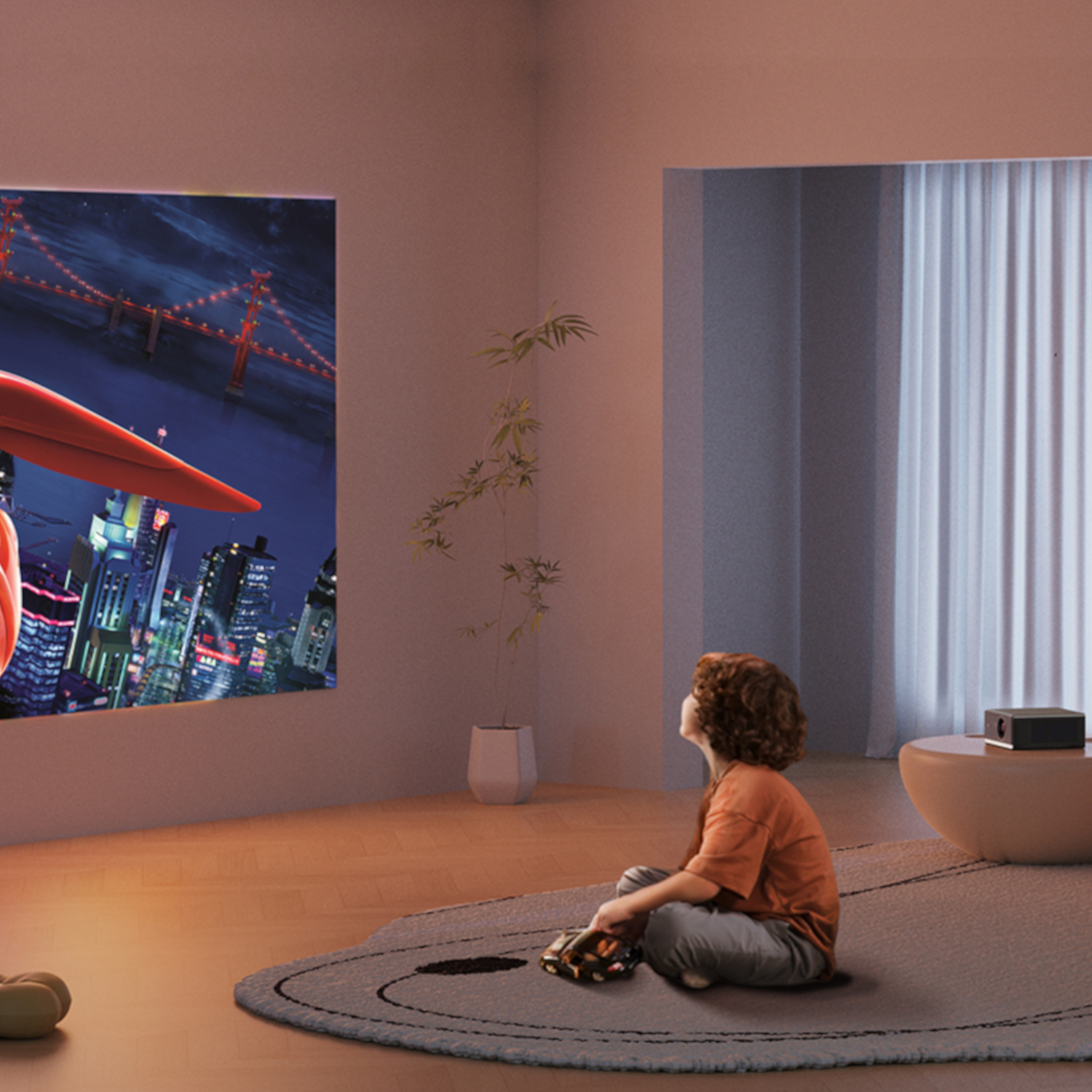 X5-PRO_WANBO-X5-Pro-Full-HD-Smart-Projector_wr_06 WANBO X5 Pro Full HD Smart Projector (1080p, 1100 ANSI Lumens, Android TV, ASA 3.0, 5GHz Wi-Fi, Autofocus)