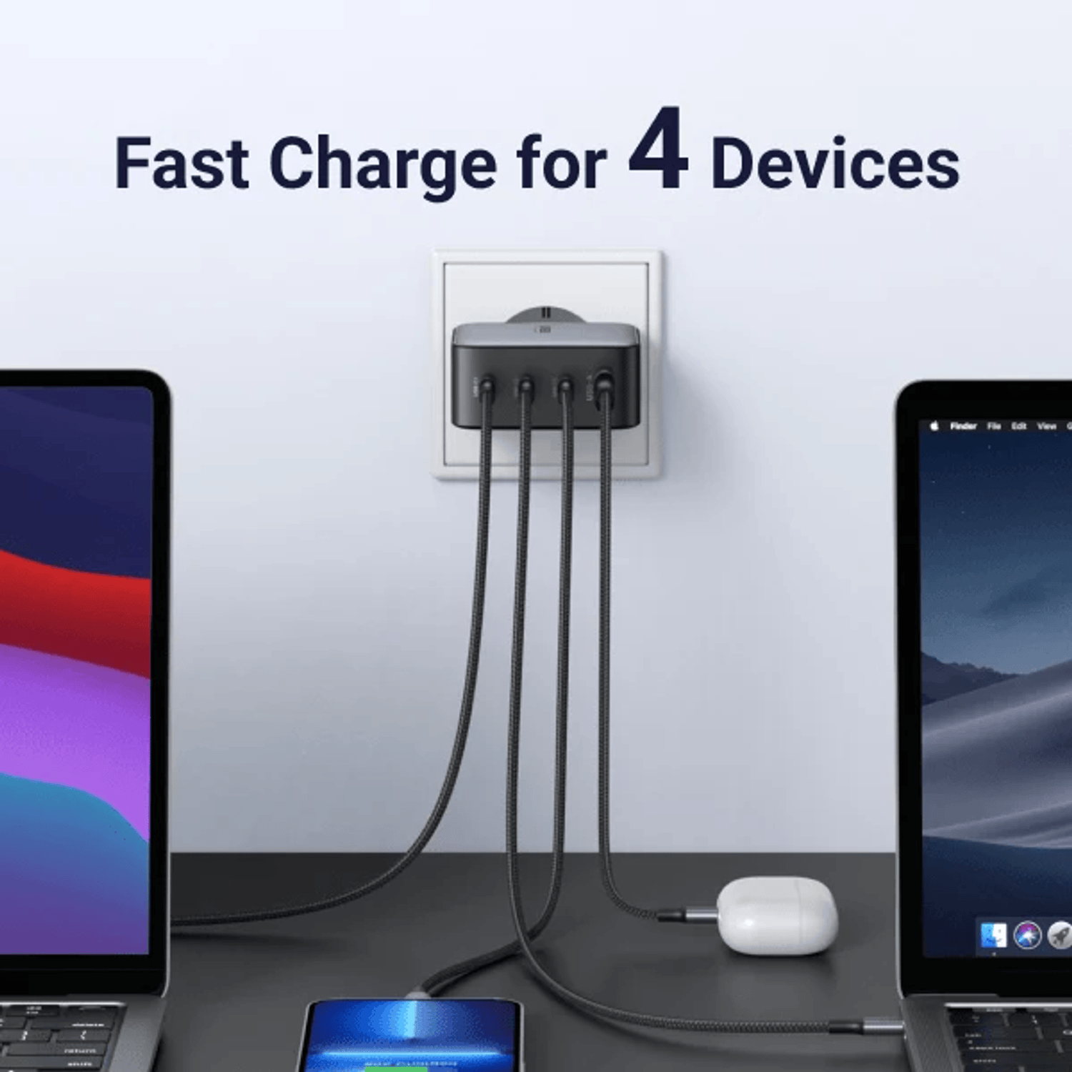 X773-65620B_UGreen_GaN_X100_5-Port_100W_Fast_Charger_wr_05 UGreen GaN X100 5-Port 100W Fast Charger