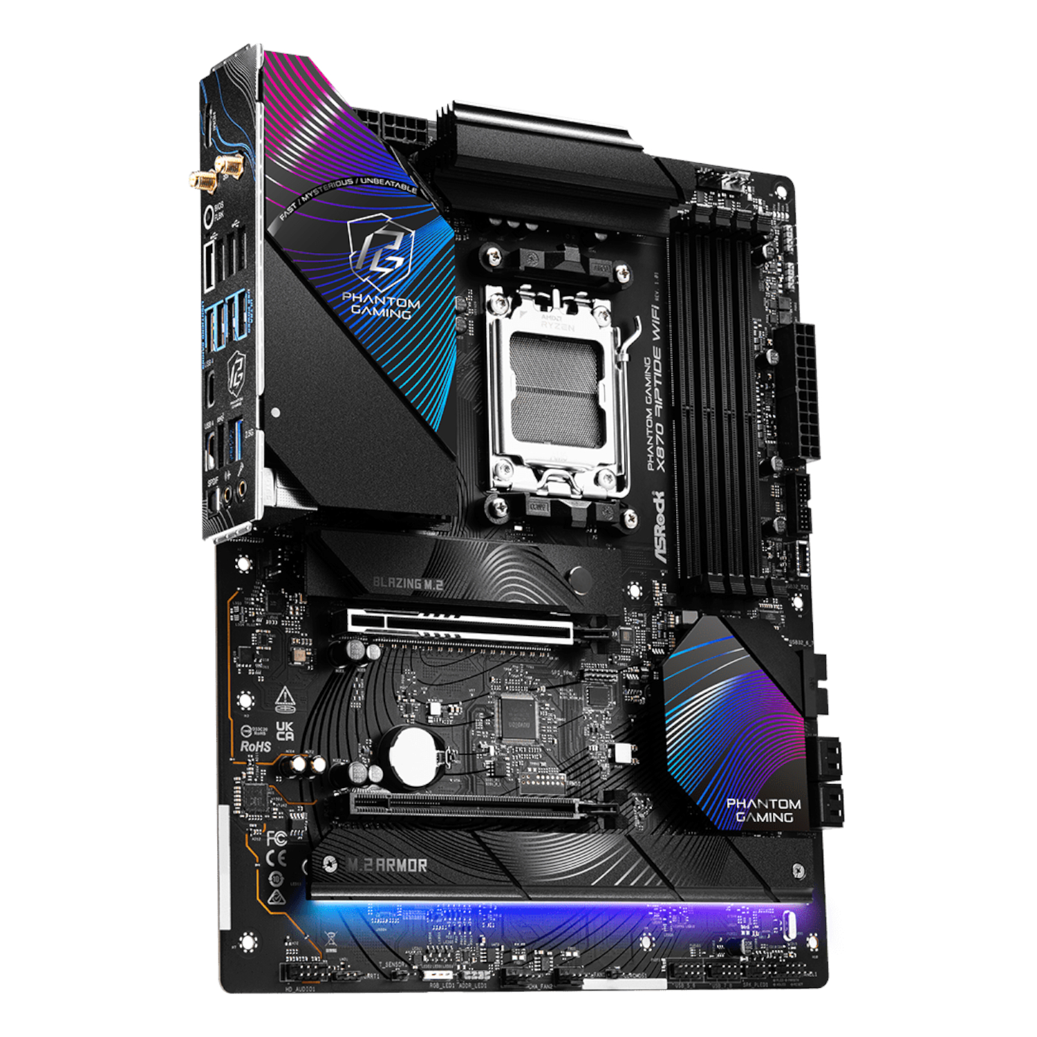 X870-RIPTIDEWIFI_ASROCK-X870-RIPTIDE-WIFI-AM5-ATX-4X-DDR5_wr_04 ASRock X870 Riptide AM5 Wi-Fi Phantom Gaming Motherboard
