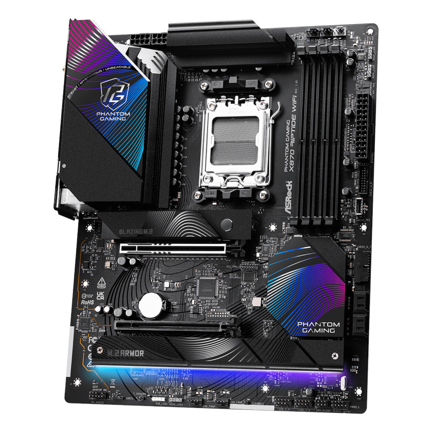 X870-RIPTIDEWIFI_ASROCK-X870-RIPTIDE-WIFI-AM5-ATX-4X-DDR5_wr_05 ASRock X870 Riptide AM5 Wi-Fi Phantom Gaming Motherboard