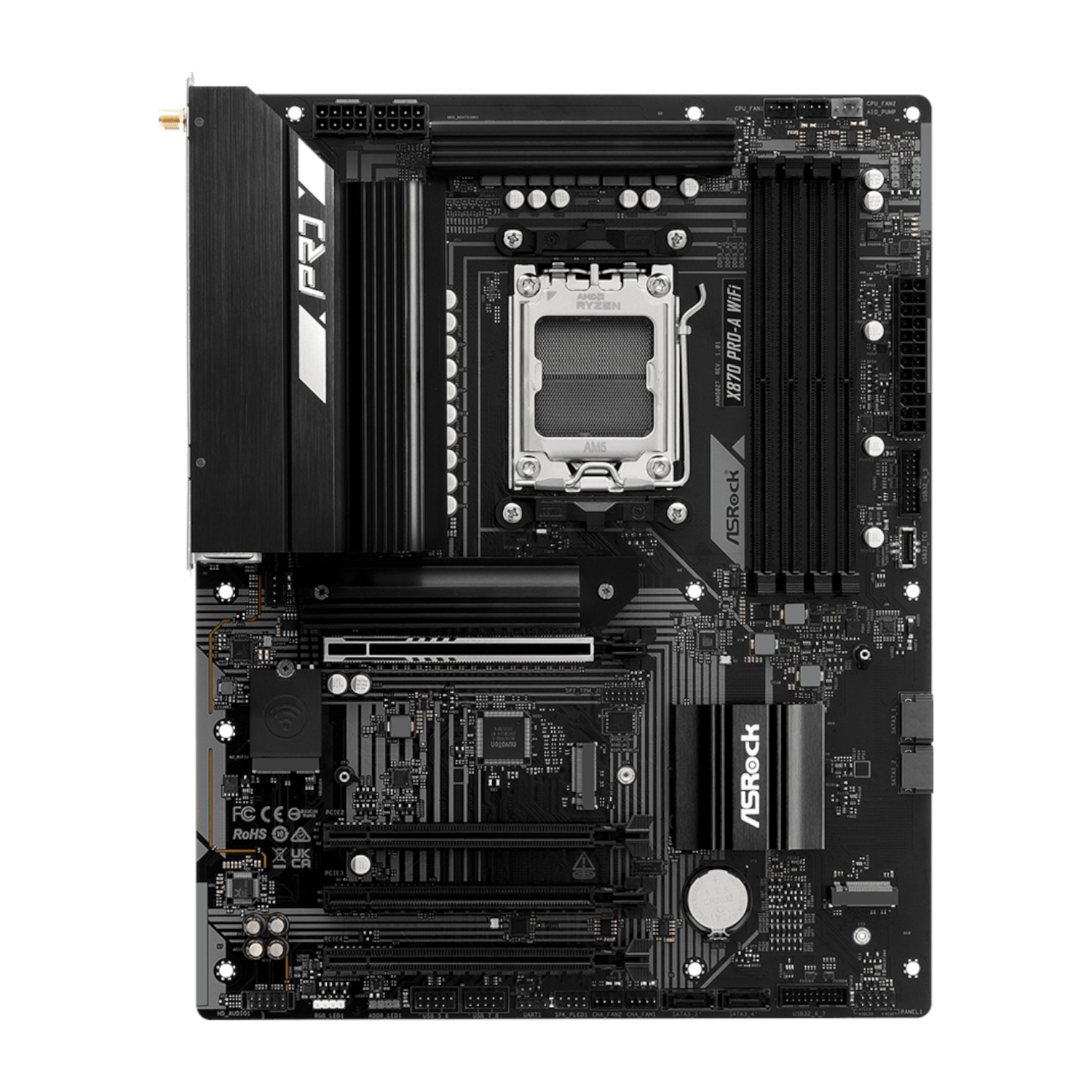 X870PROAWIFI_ASRock-X870-A-Pro-WiFi-AMD-AM5-ATX-Gaming-Motherboard_wr_02 ASRock X870 A-Pro WiFi AMD AM5 ATX Gaming Motherboard