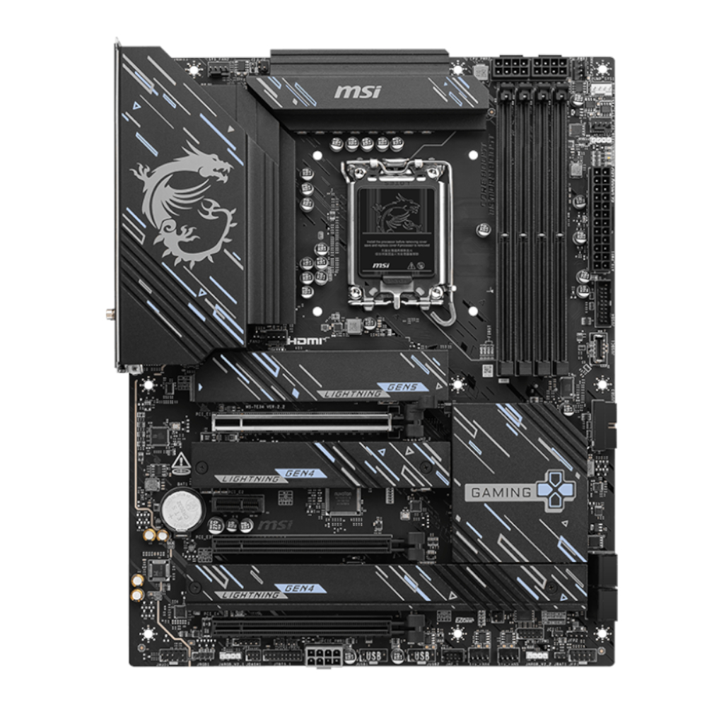 Z890GAMINGPLUSWIFI_wr_02 MSI Z890 GAMING PLUS WIFI DDR5 Intel LGA1851 ATX Gaming Motherboard