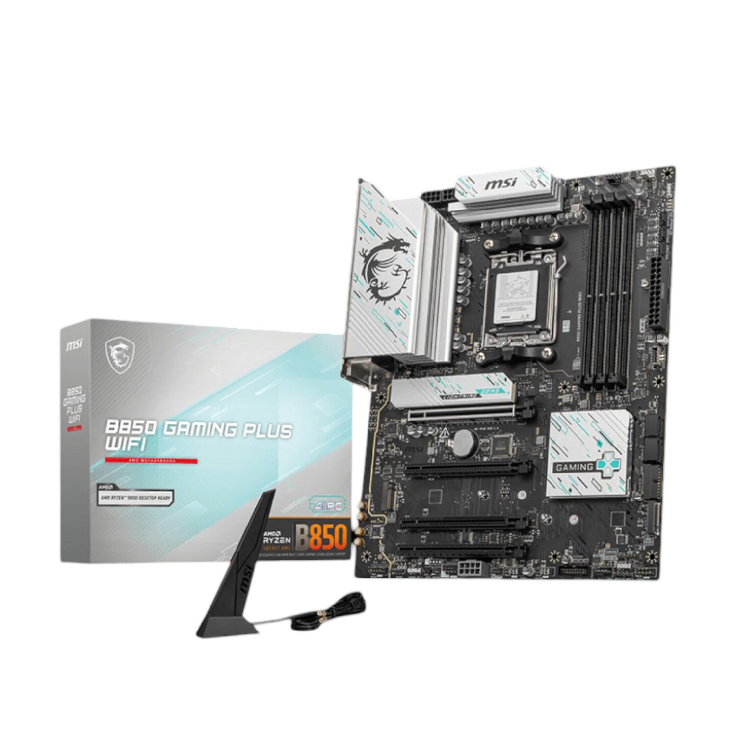 b50-wr-01 MSI B850 GAMING PLUS WIFI AM5 ATX Gaming Motherboard