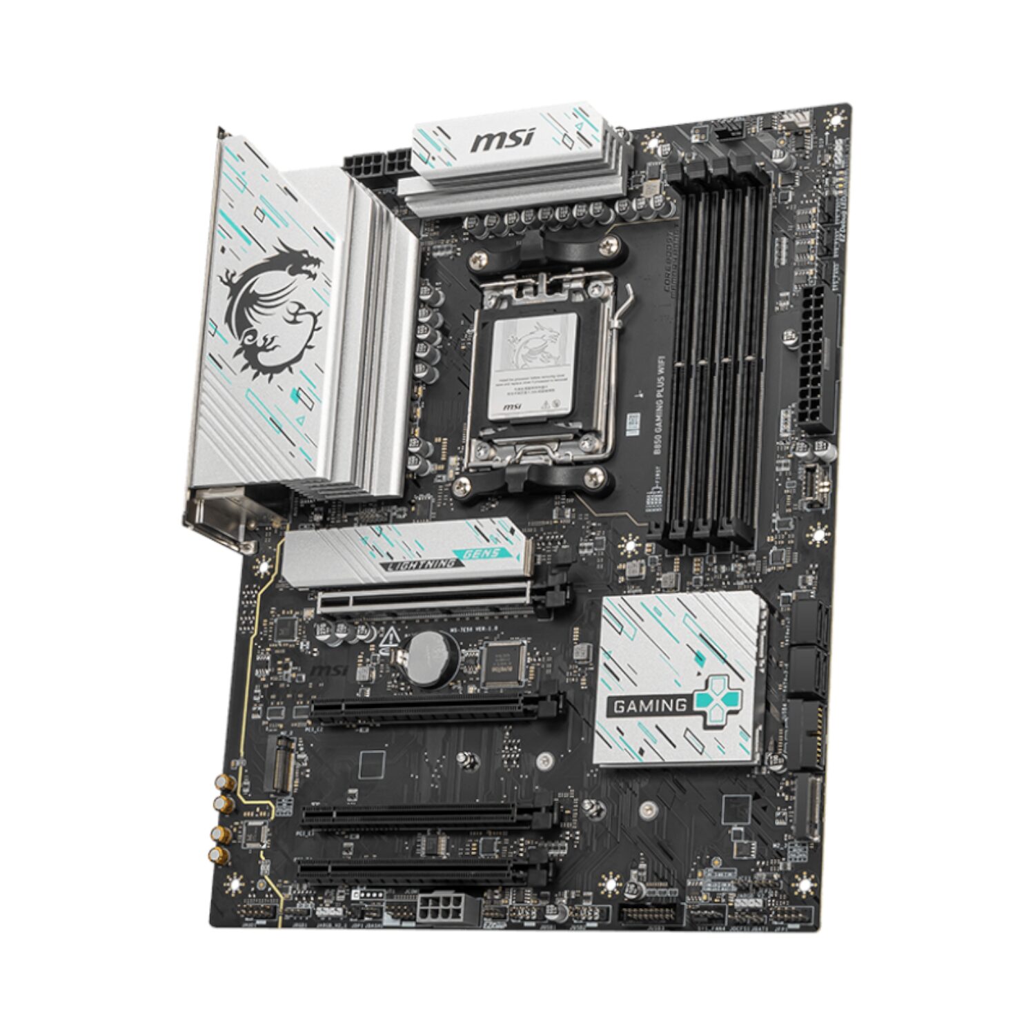 b50-wr-03 MSI B850 GAMING PLUS WIFI AM5 ATX Gaming Motherboard